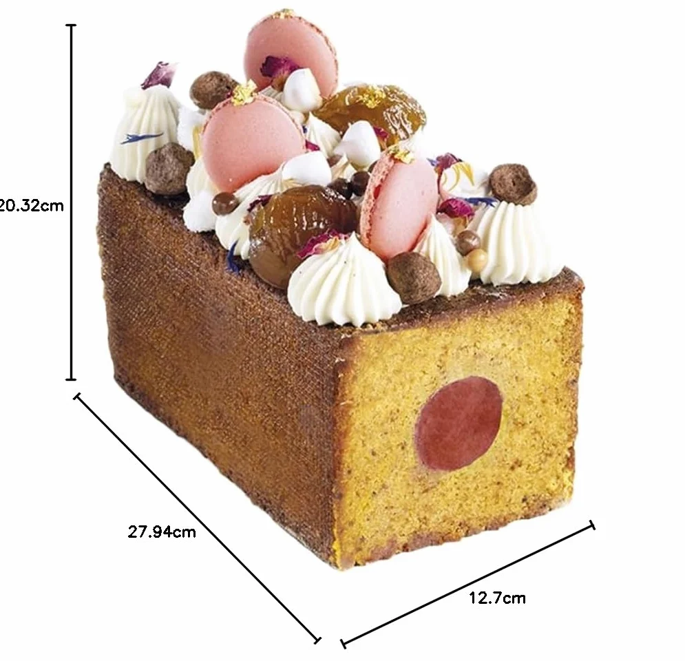 Martellato - Molde Travel cakes con agujero de acero inoxidable