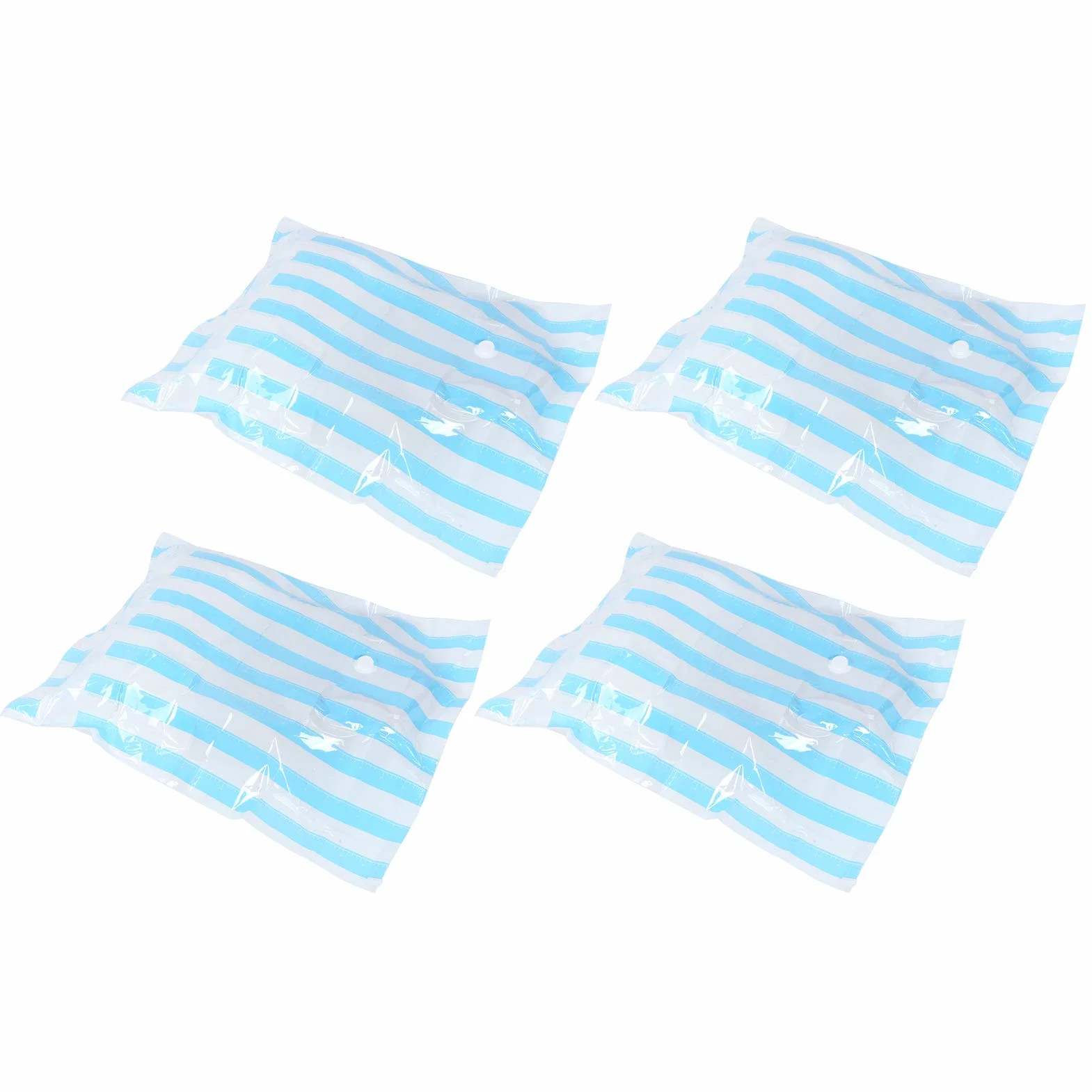 Bolsas de almacenamiento al vacío de viaje para ropa |10 Bolsas de Compresión Reutilizables con Puerto de 3,5 cm |Ahorro de espacio para maletas/hogar/ropa de cama |Cremallera (100 * 80CM)
