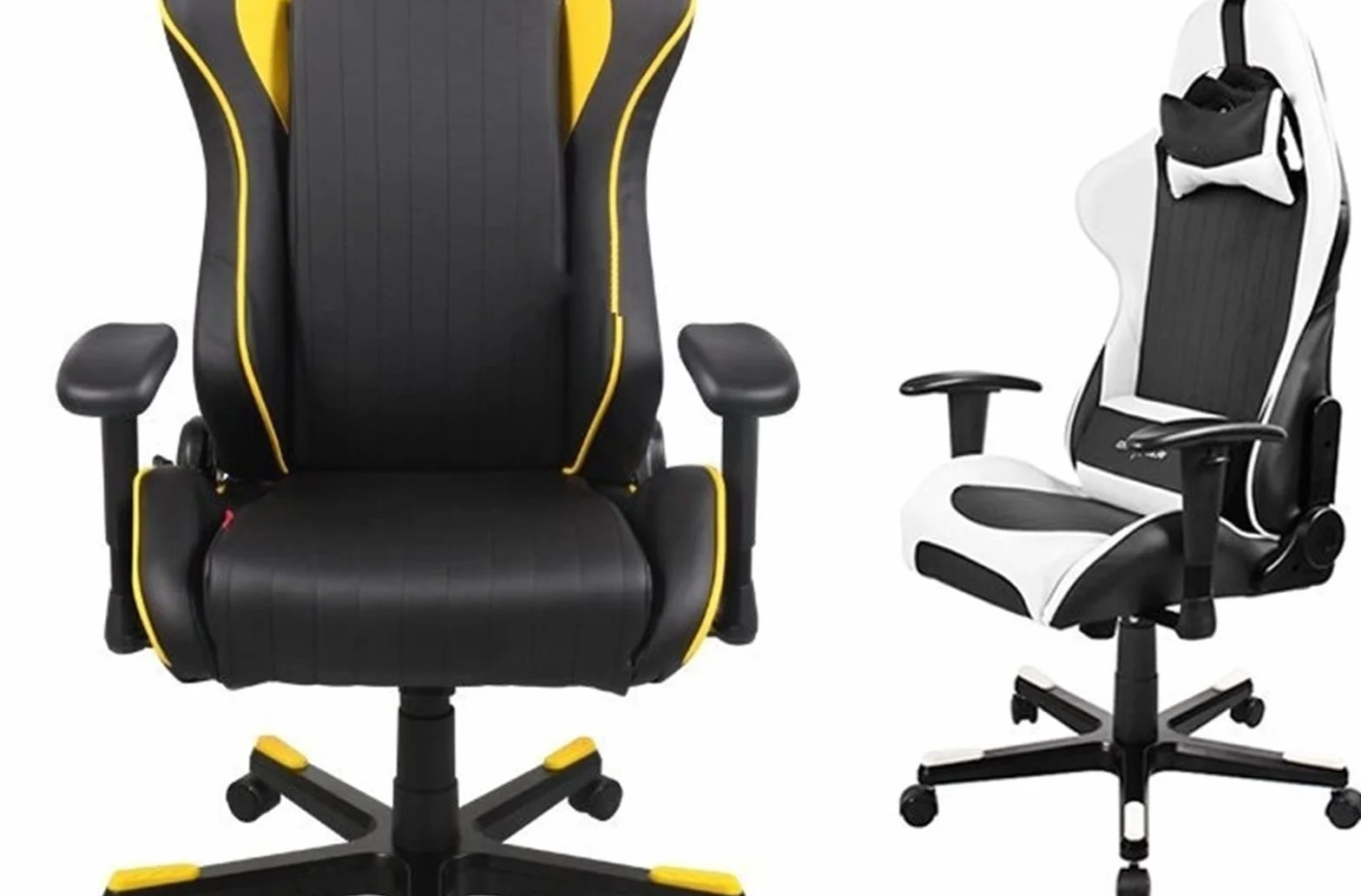 Silla para Juegos Silla De Carreras 2D 3D 4D Reposabrazos Piezas De Repuesto (Color : 4D 4 Holes, Size : A Pair)
