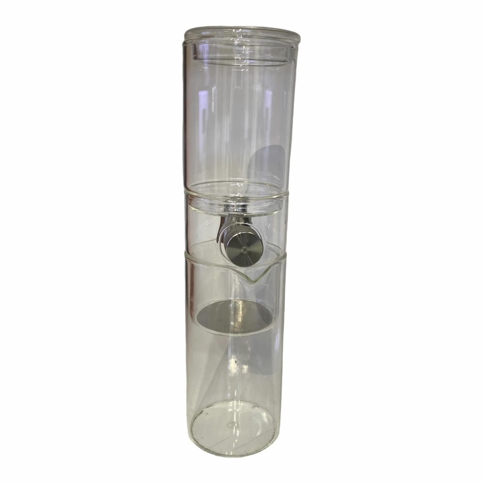 Cafetera Fría Compacta De Cristal Borosilicato | preparación manual, sabor suave, ideal para verano, ahorra espacio