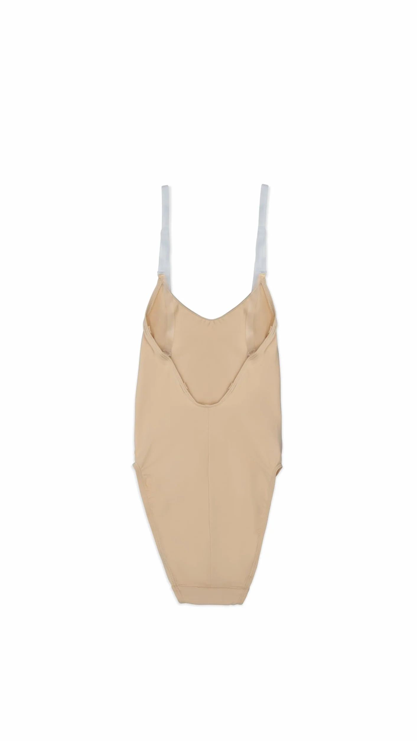 Capezio Camisole Leotard With Clear Transition Straps Body Shapewear Mujer
