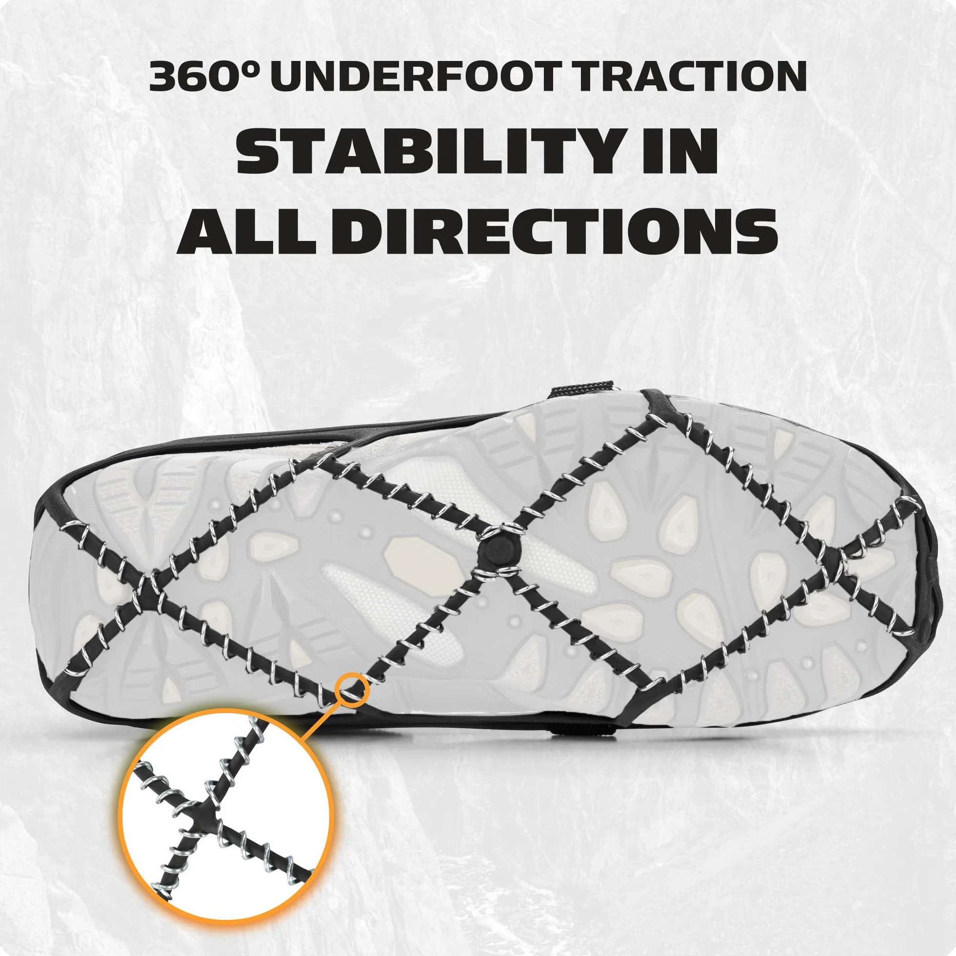 Yaktrax Pro Cadenas Unisex Adulto