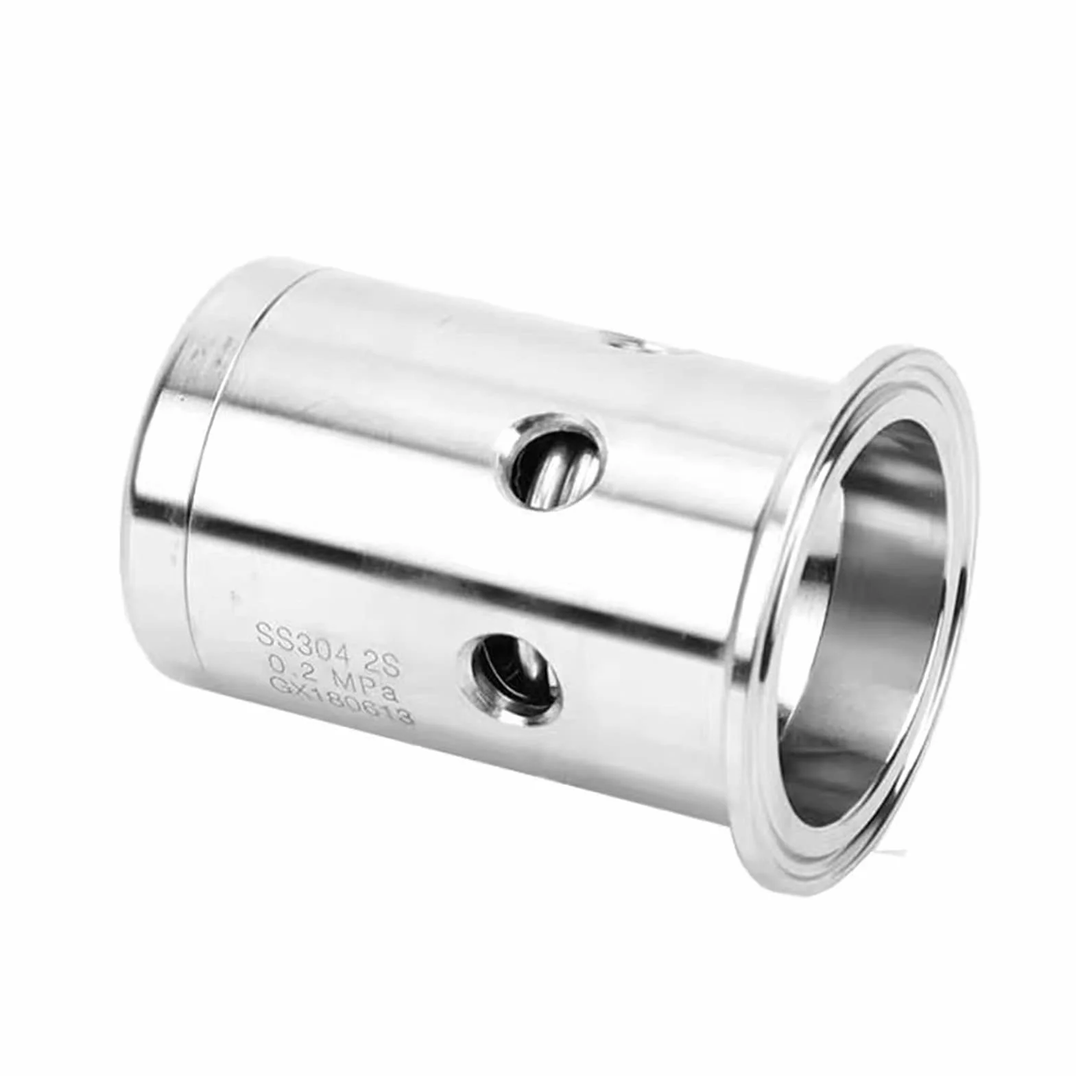 YANGQI yaoqijie 38 mm Tri Abrazadera ferruleo/d 50.5mm válvula de Seguridad de Alivio de presión Sanitaria Sus 304 Cerveza de Acero Inoxidable Brew Fermenter Keg Moonshine Lasting