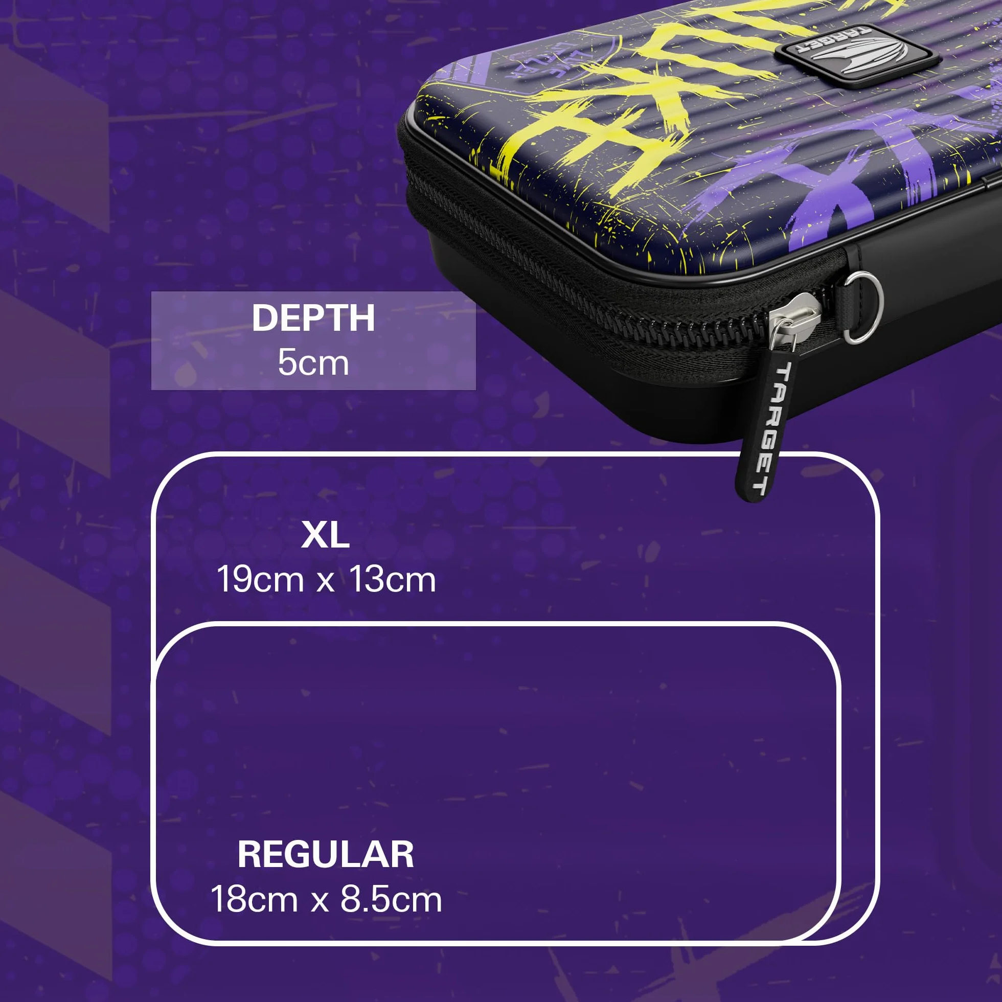 Target Darts Luke Littler XL Takoma Wallet - Funda de Dardos Luke Littler, Soporte de Dardos, Cartera de Dardos XL, Estuches de Almacenamiento para Juegos de Dardos, Funda de Dardos “The Nuke”