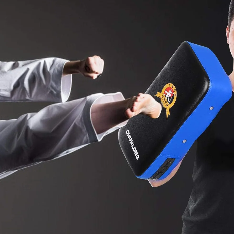 Dilwe Almohadilla de Boxeo Piel sintética para Taekwondo Karate Muay Thai Kickboxing