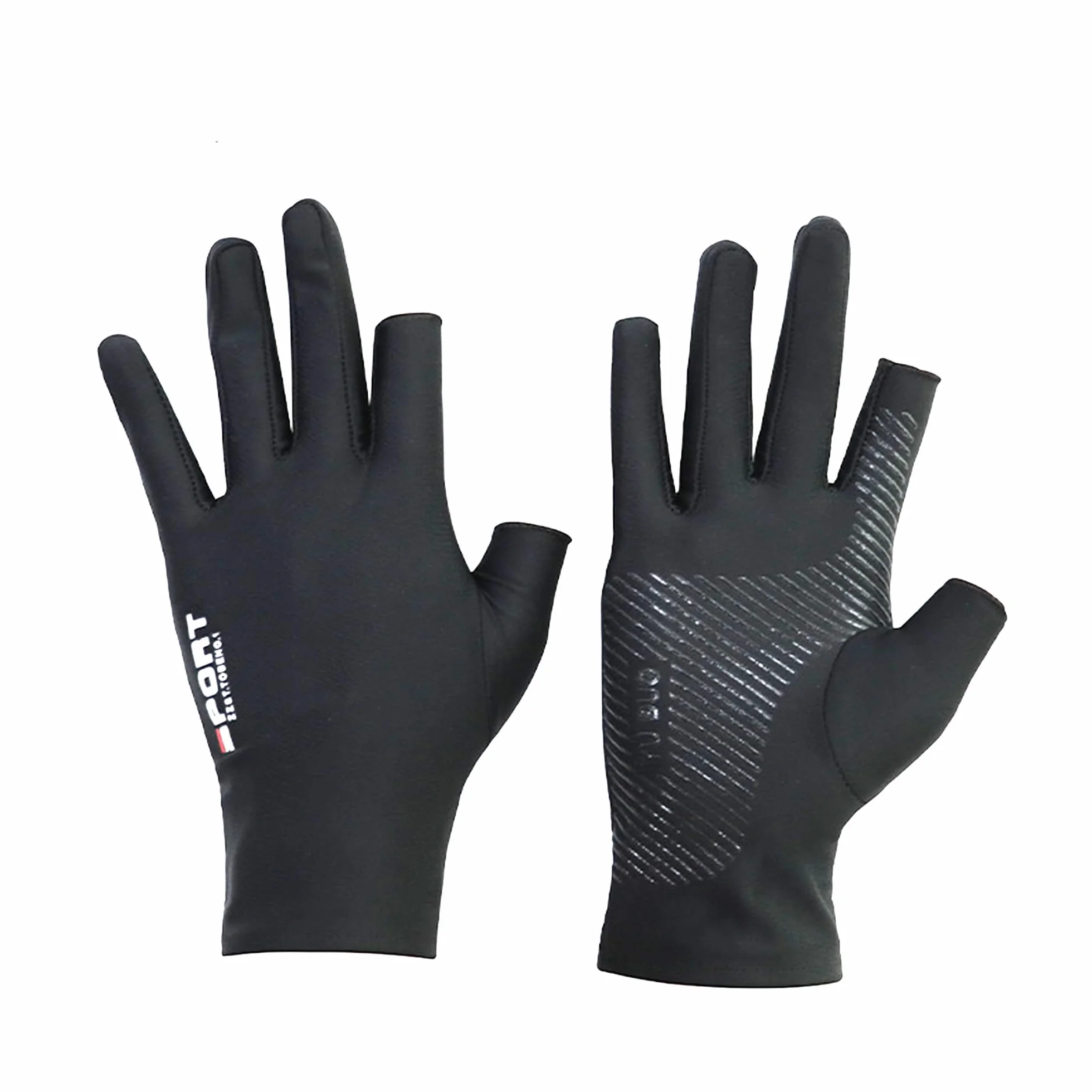 CHENNAN Guantes Antideslizantes de Protección Solar para Exteriores Transpirables para Pesca en Hielo para Hombre y Mujer