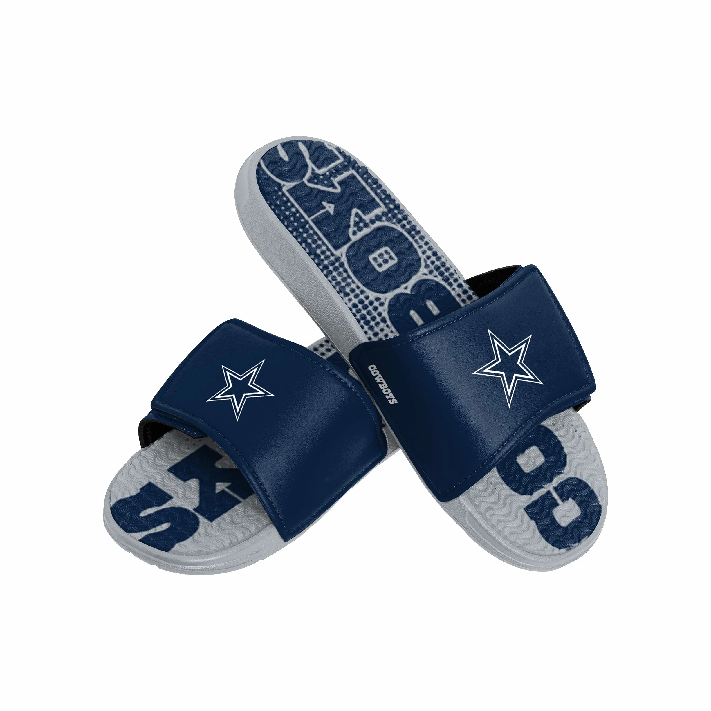 FOCO Dallas Cowboys NFL Tobogán de gel para hombre talla M