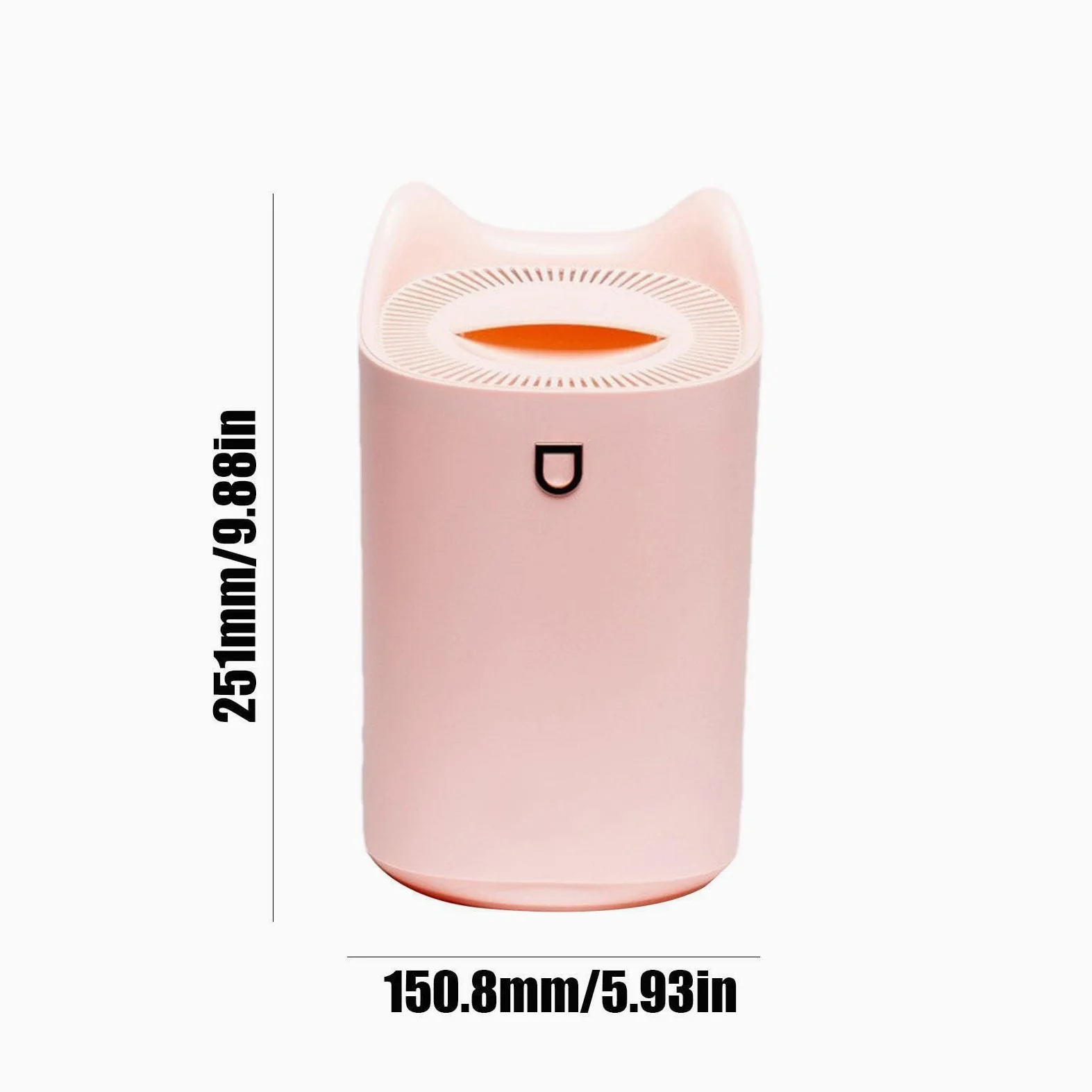Humidificador personal, tanque de agua de 3 litros, aparato personal con 3 modos de niebla | Humidificadores portátiles para viajes, habitación, oficina, dormitorio, interior, guardería, mesita de noche, viajes