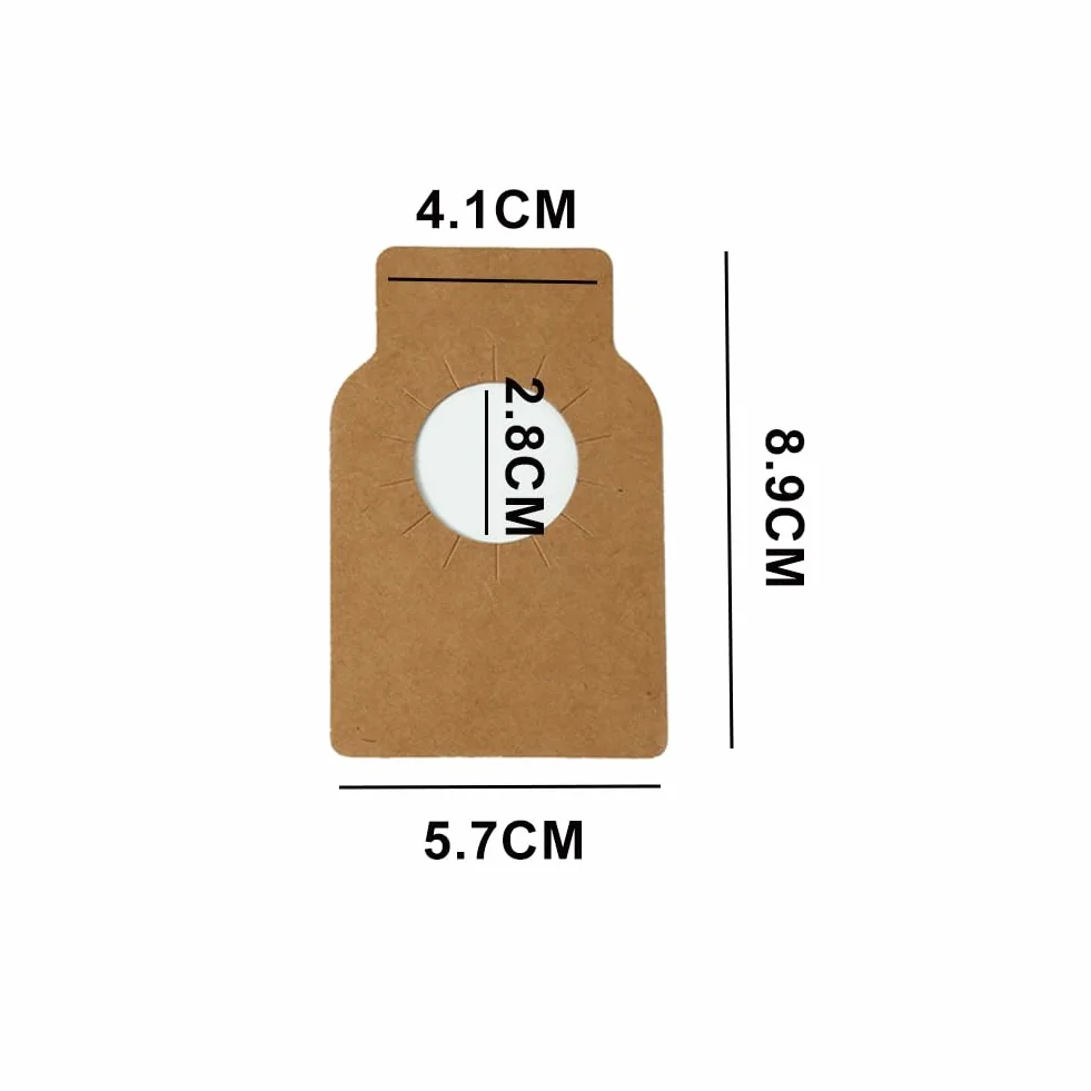 100 etiquetas para botellas de vino de papel kraft, etiquetas reutilizables para colgar botellas de vino de doble cara, etiquetas de regalo para la colección de bodega, champán