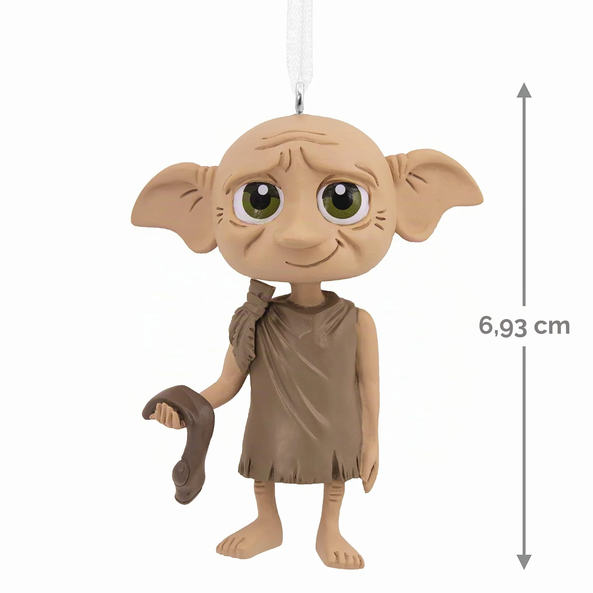 Hallmark Harry Potter Dobby el Elfo Adorno de Navidad, decoración de Harry Potter, Adorno Colgante de Navidad, Regalos para Navidad