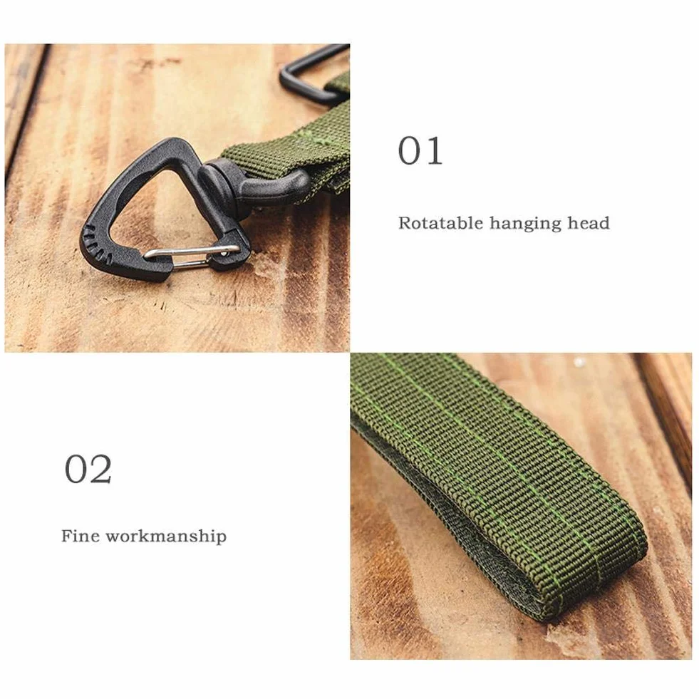 Guantes Tácticos Multiusos al Aire Libre con Hebilla Molle para Escalada y Senderismo