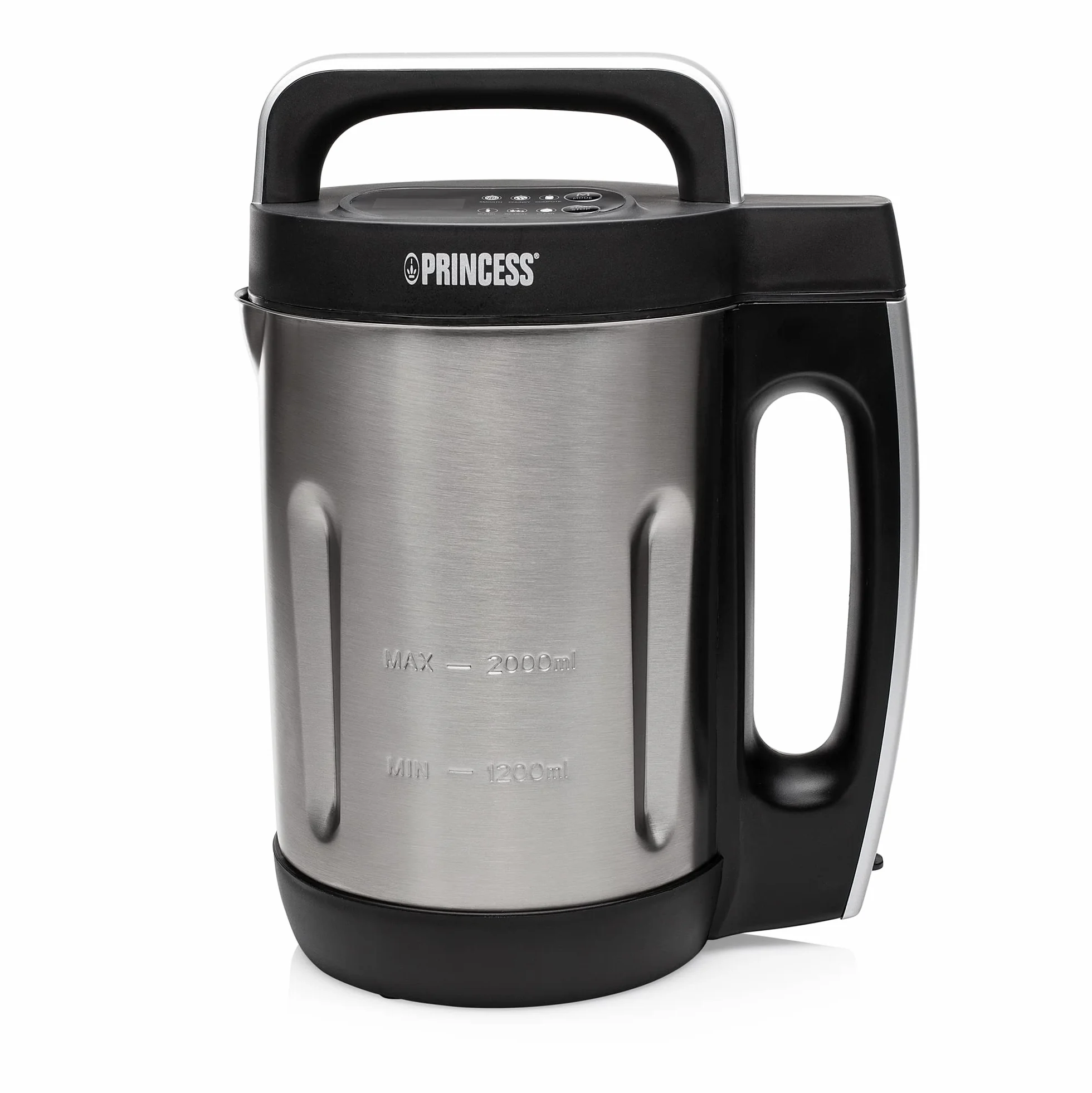 Princess 214002 Máquina para hacer sopa, batidos, salsas y compotas, Acero Inoxidable