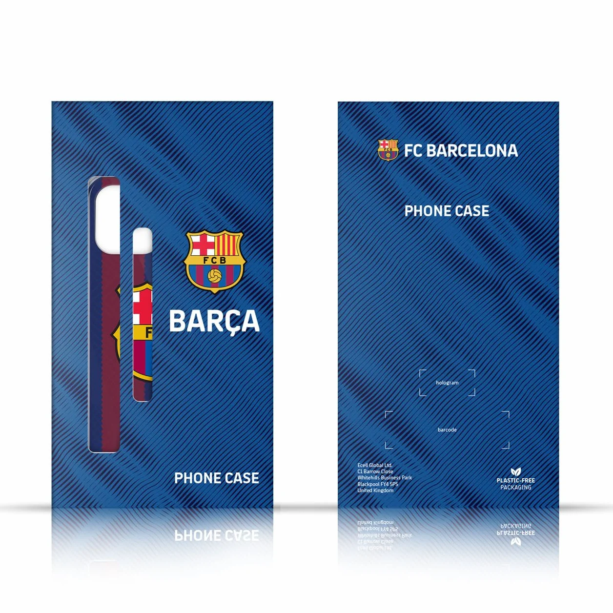 Head Case Designs Oficial FC Barcelona Away 2022/23 Crest Kit Gel Case Compatible Apple iPhone 15 Pro