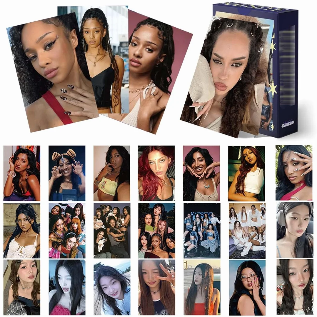55 Cartas, Katseye, Coleccionables, Fotografias, Para Album Decoracion E Intercambio De Fans