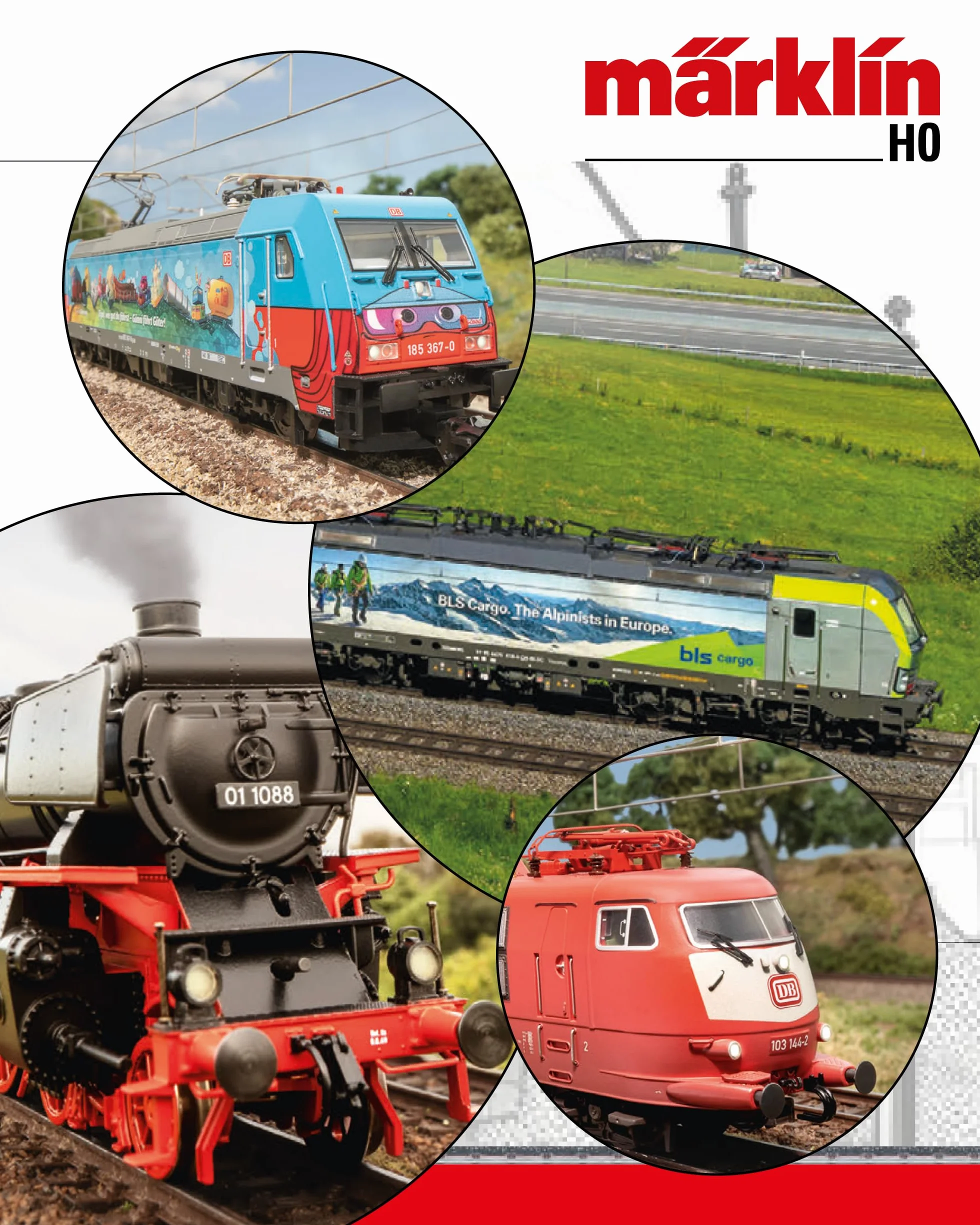 voie H0 Märklin C (avec ballast) 24802