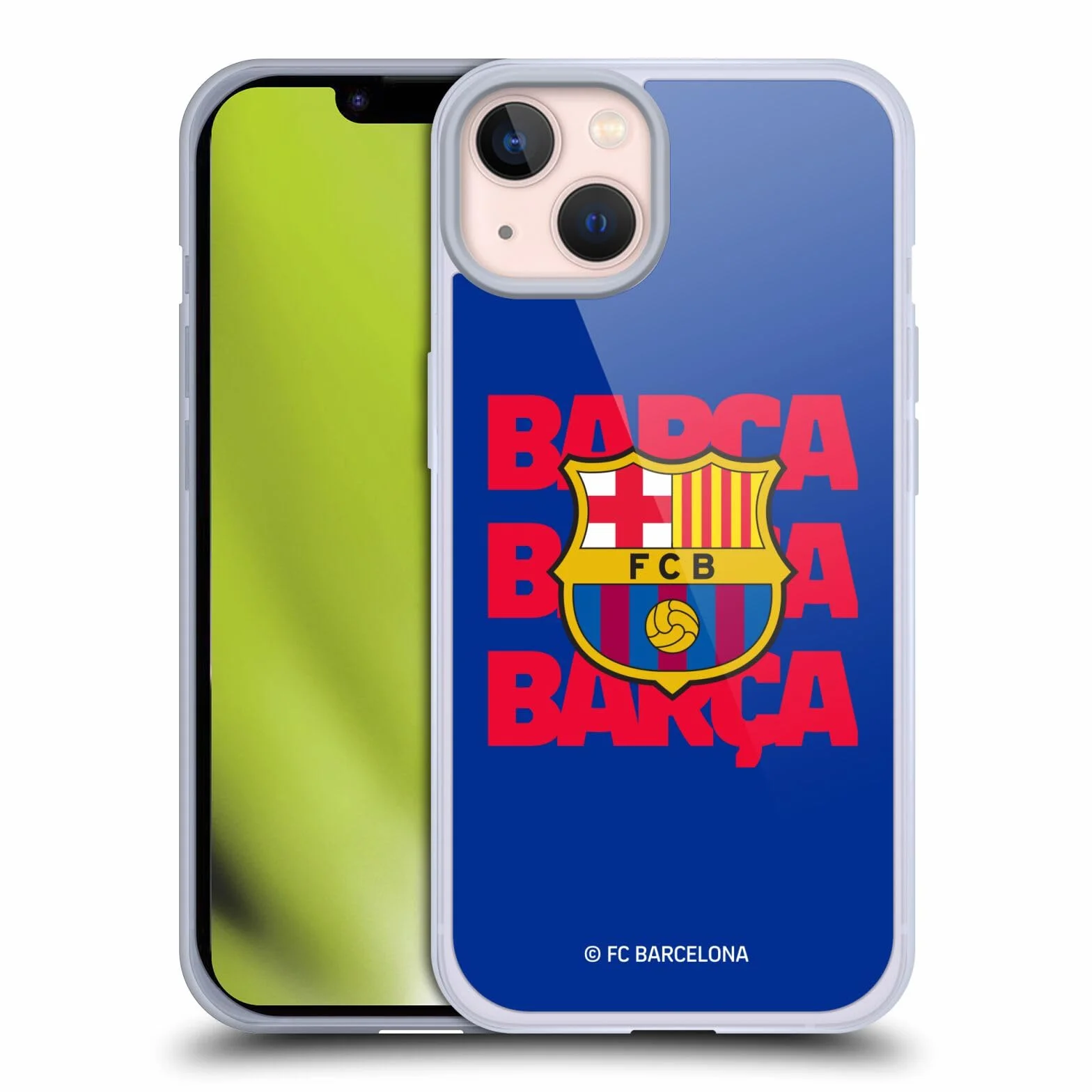 Head Case Designs Oficial FC Barcelona Escudo del Barça Funda de Gel Suave Apple iPhone 13