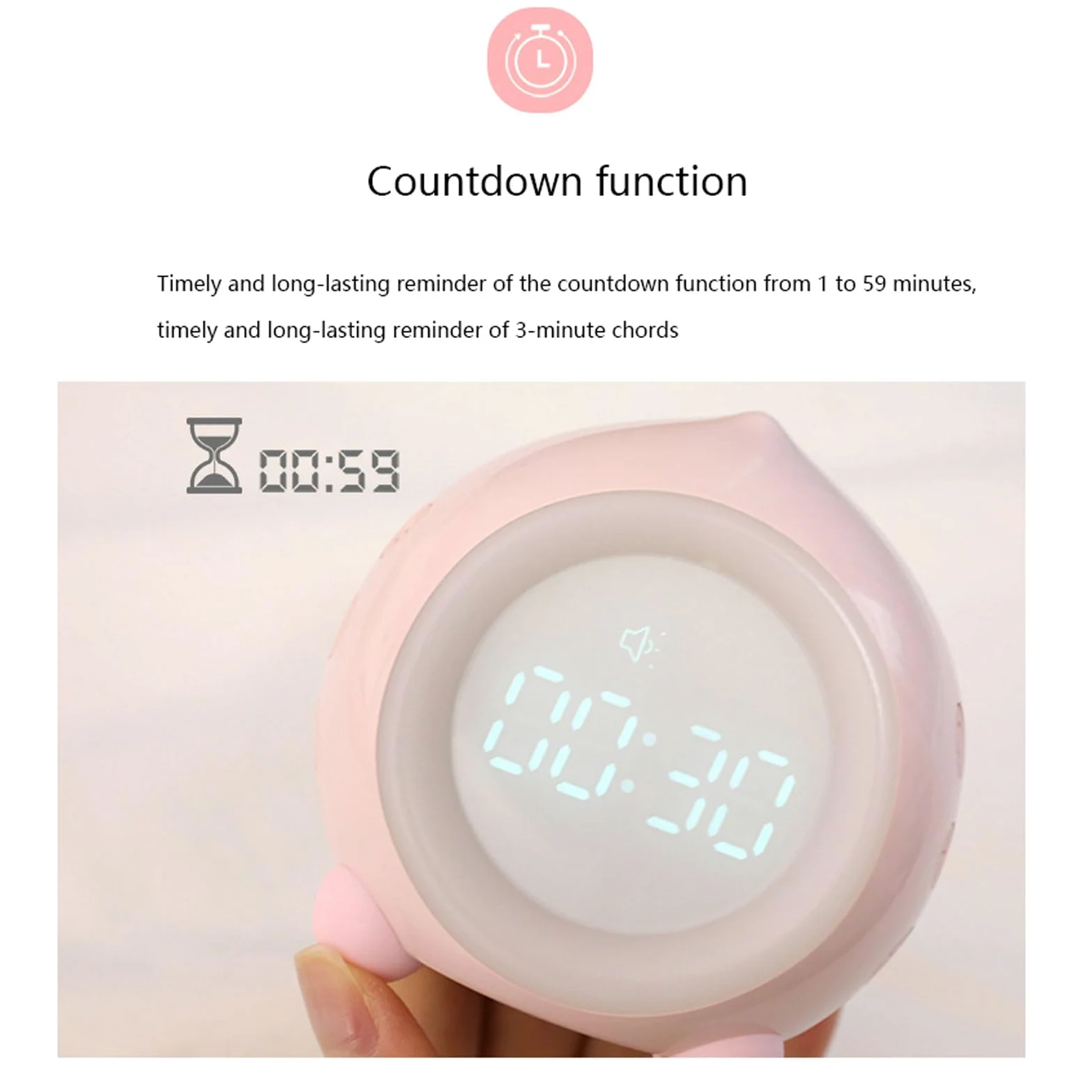 despertador, Reloj despertador inteligente for niños, entrenador de sueño