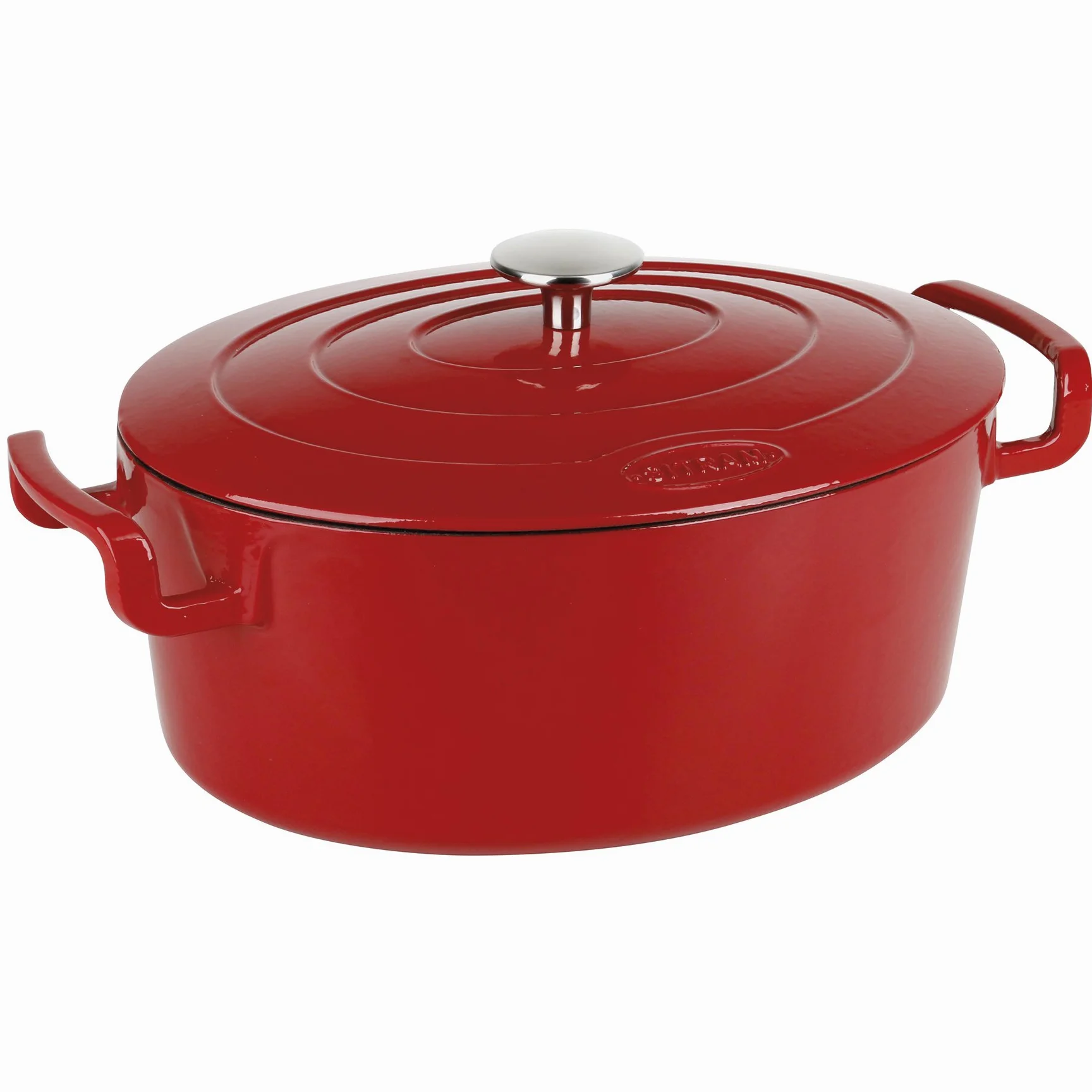SITRAM Sitrabella Cocotte, Hierro, Rojo, 6,5 l