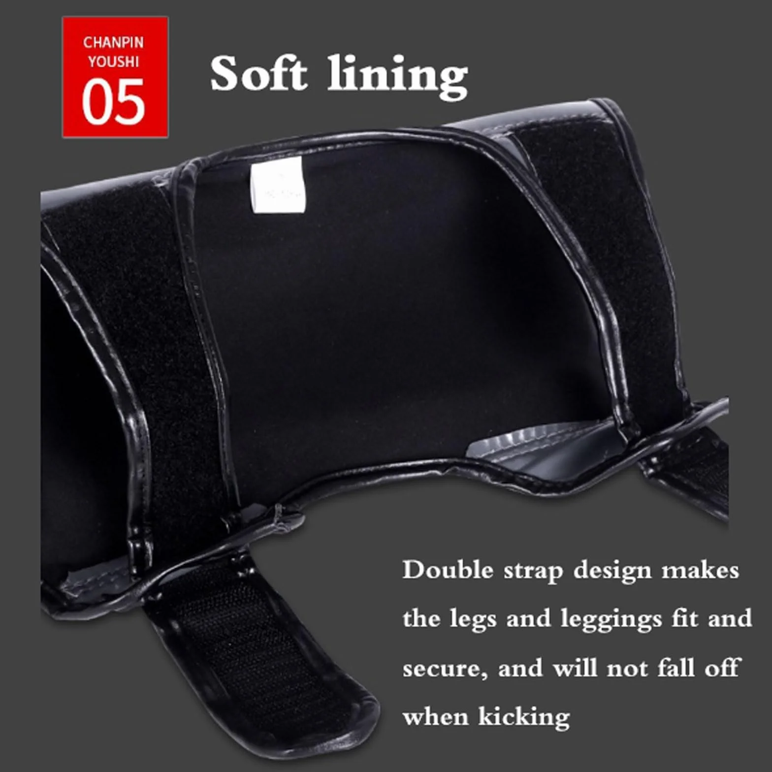 Espinilleras Kick Boxing Protección, Shin Guards, Protectores de Pierna para Kickboxing, Acolchados, Unisex Adulto