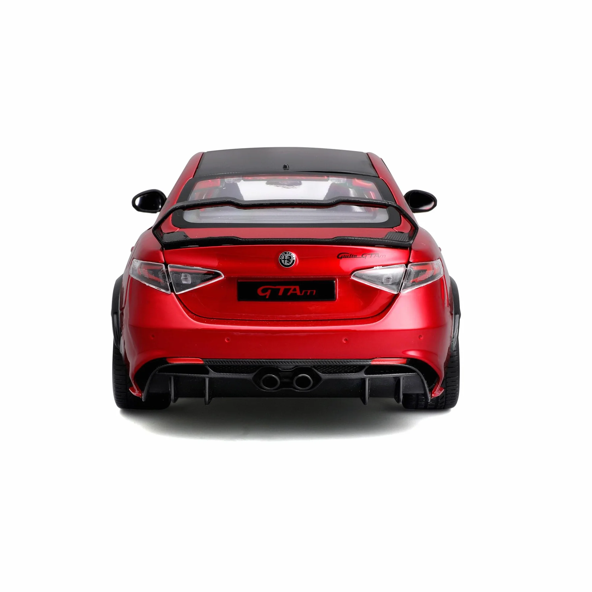 Bburago - Alfa Romeo Giulia GTA 2020, Coche Diecast a Escala 1:18, Réplica Detallada con 4 Puertas, Color Rojo, Licencia Oficial Alfa Romeo, Edad Recomendada 3+ Años