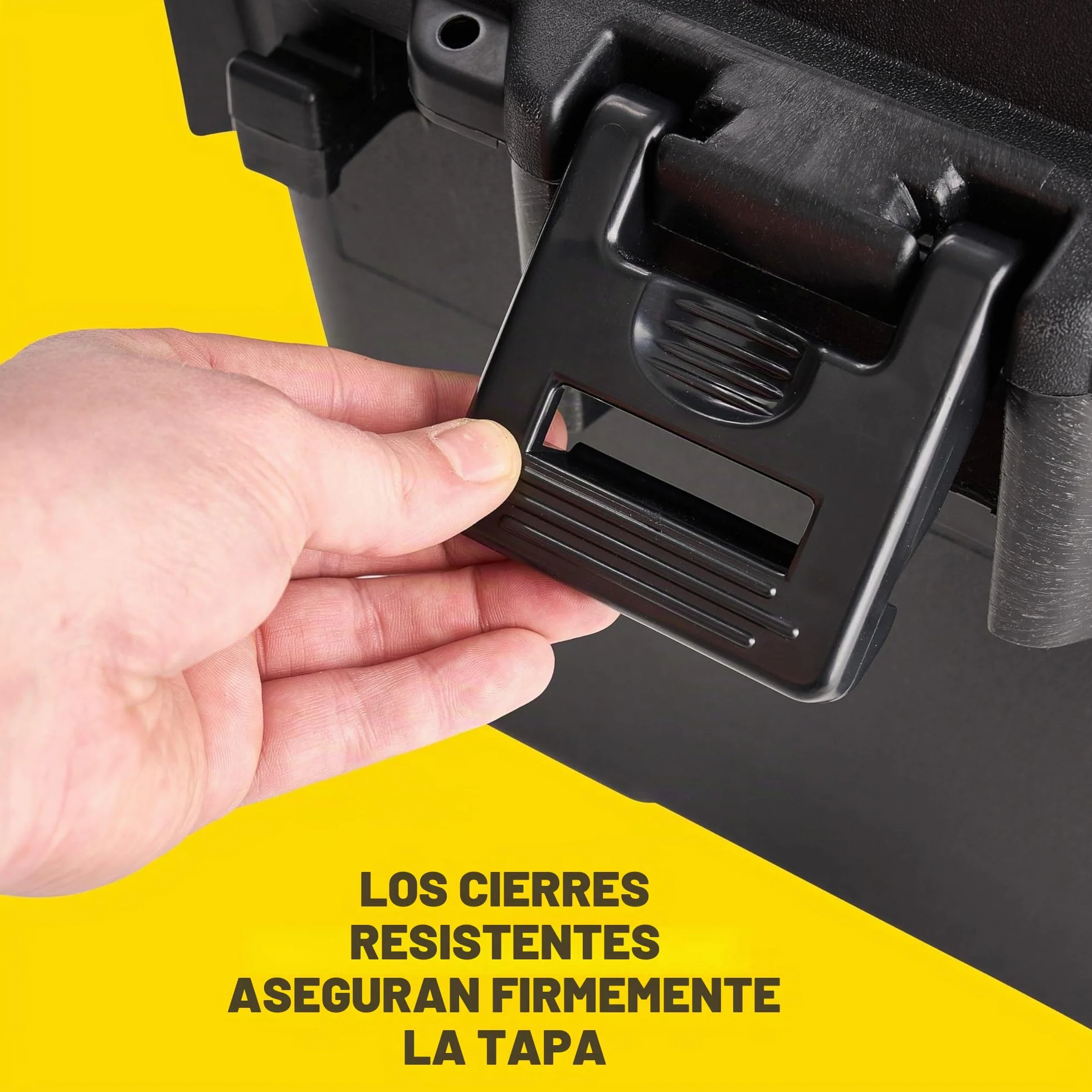 Plano Sportsman's Trunk,Grande 102ltr, Negro, Caja Almacenamiento Grado Militar con Tapa, Resistente, Grande, Camping y Ejército, óptimo para Caza, Paintball, Airsoft o Almacenamiento en Casa