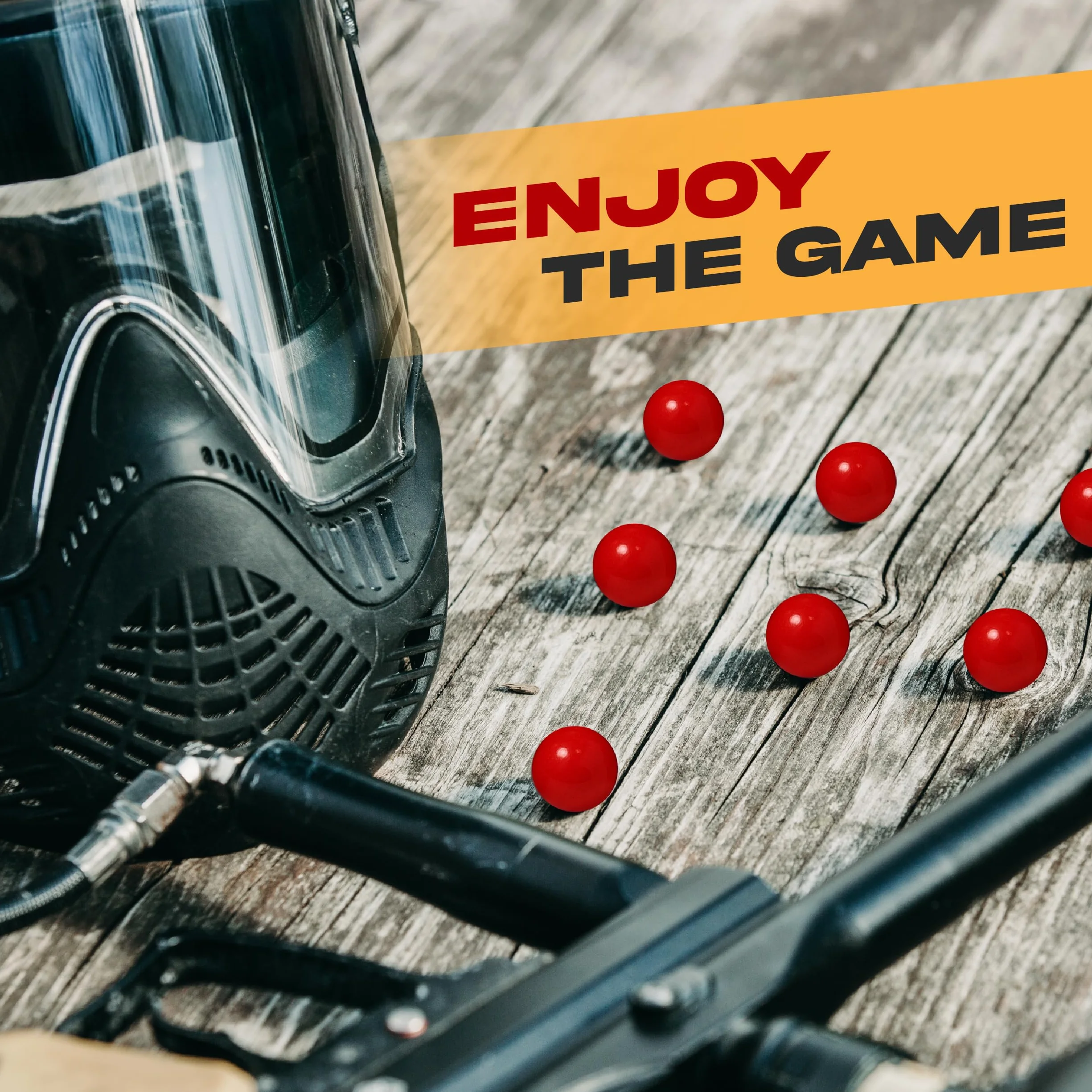 Pelotas de paintball Umarex T4E calibre 43 rojo sangre lote 500
