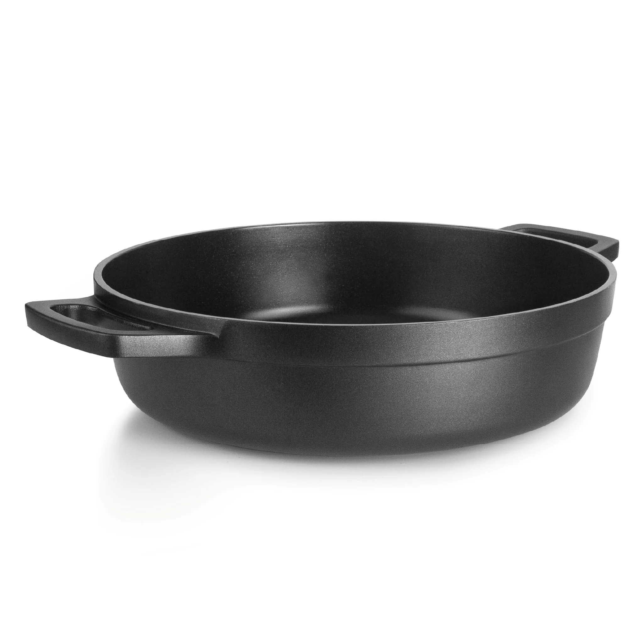 IBILI - Guisera Sin Tapa Esben 36 Cm, Aluminio Fundido, Antiadherente PFAS, Apta para induccion
