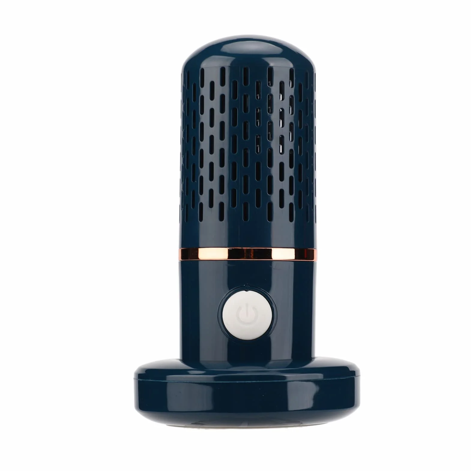 Lavadora y Purificador Portátil de Frutas y Verduras, Forma de Cápsula Mini, Carga USB Inalámbrica (Azul)