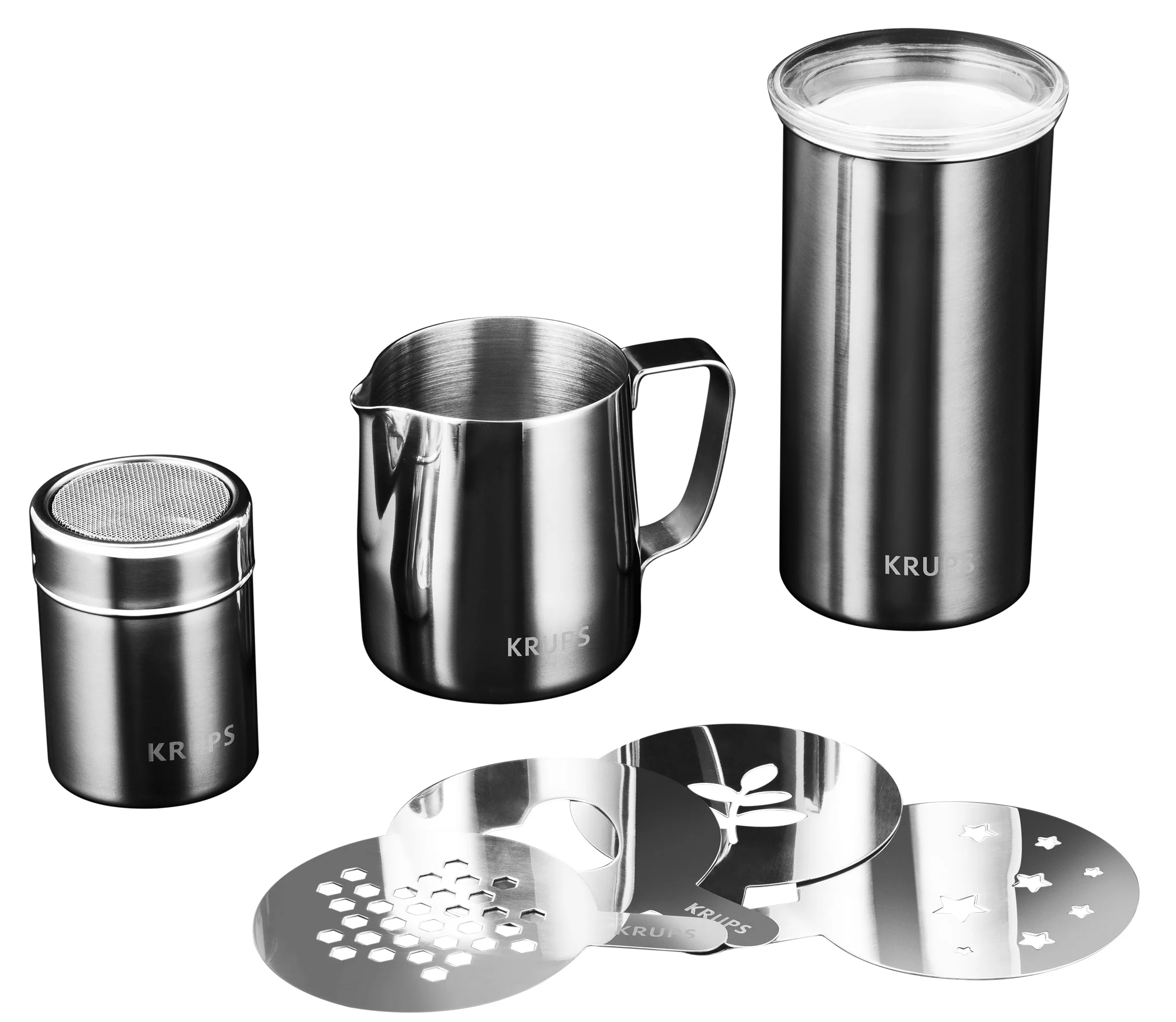 Krups XS8020 - Accesorios para cafetera, acero inoxidable, plateado