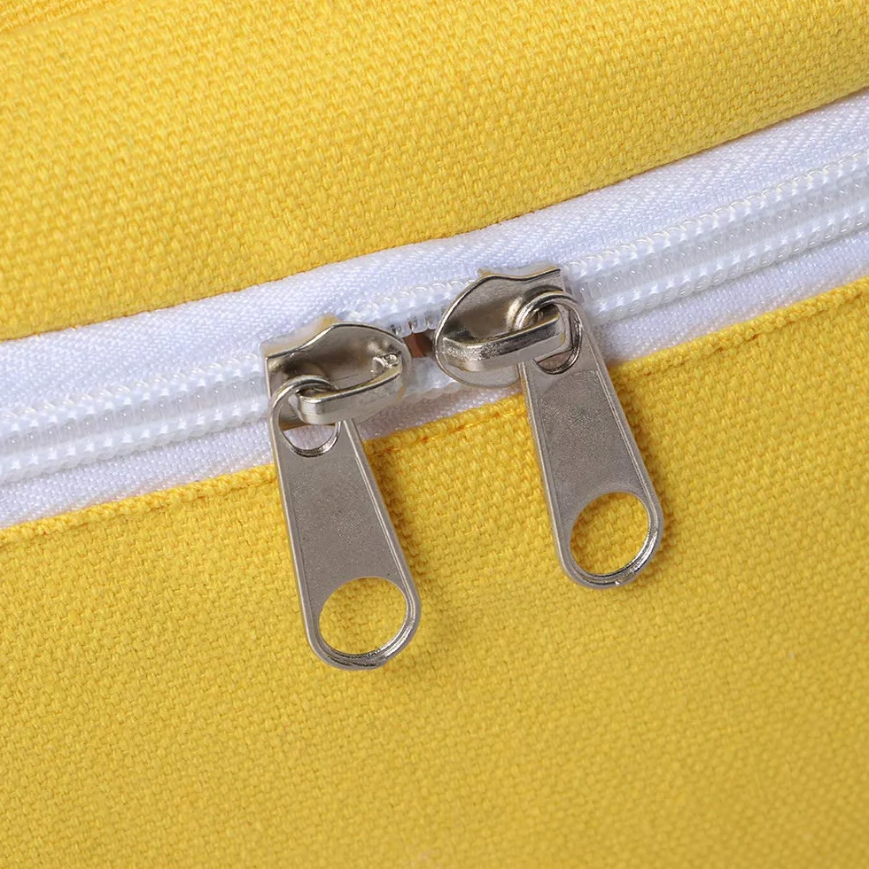 Silla de bolsa de frijol de almacenamiento de animales de felpa, sofá organizador de juguetes de peluche suave para niños adultos de talla grande 31,5 x 31,5 x 19,69 pulgadas (sin relleno) (amarillo)