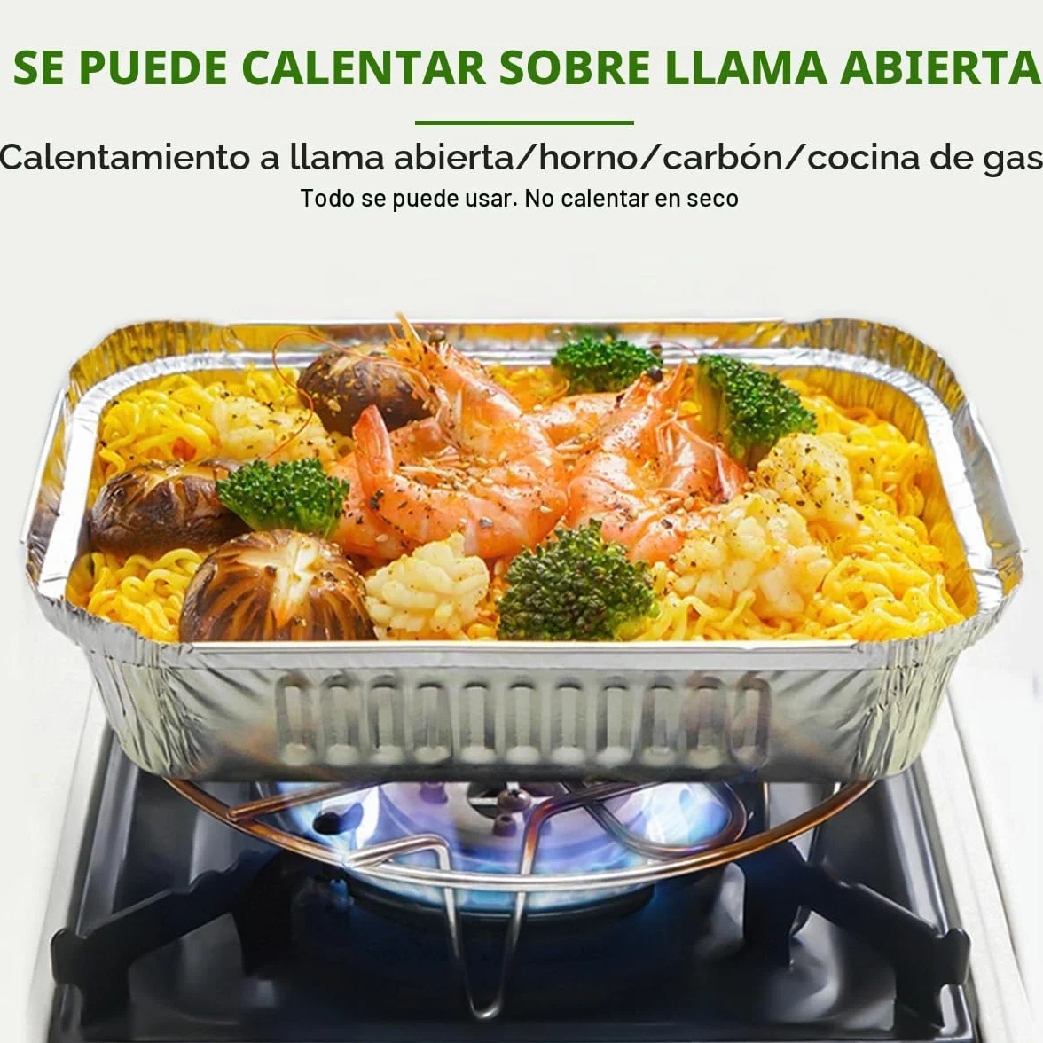 OTYMIOW Bandejas de Aluminio 50PCS Contenedores Rectangulares Aluminio 21 * 15 * 5.5cm Recipientes Rectangulares Bandejas TradicionalesAluminio para Transportar Alimentos, Congelar, Cocinar, 1000 ml