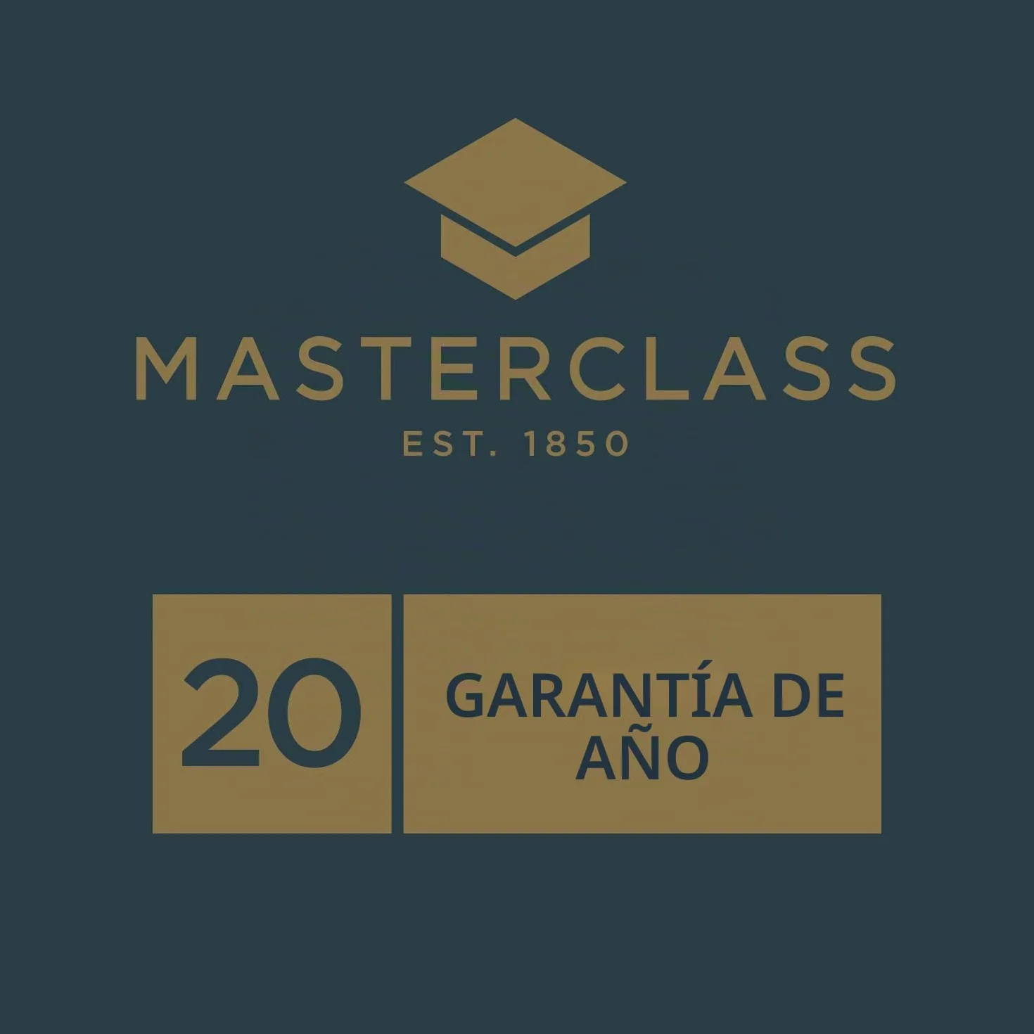 Molde MasterClass con revestimiento antiadherente PTFE, PFOA y sin BPA, resistente molde de acero al carbono de 1 mm de grosor, 20 cm (8") para tartas y postres, resistente al óxido, doble capa final