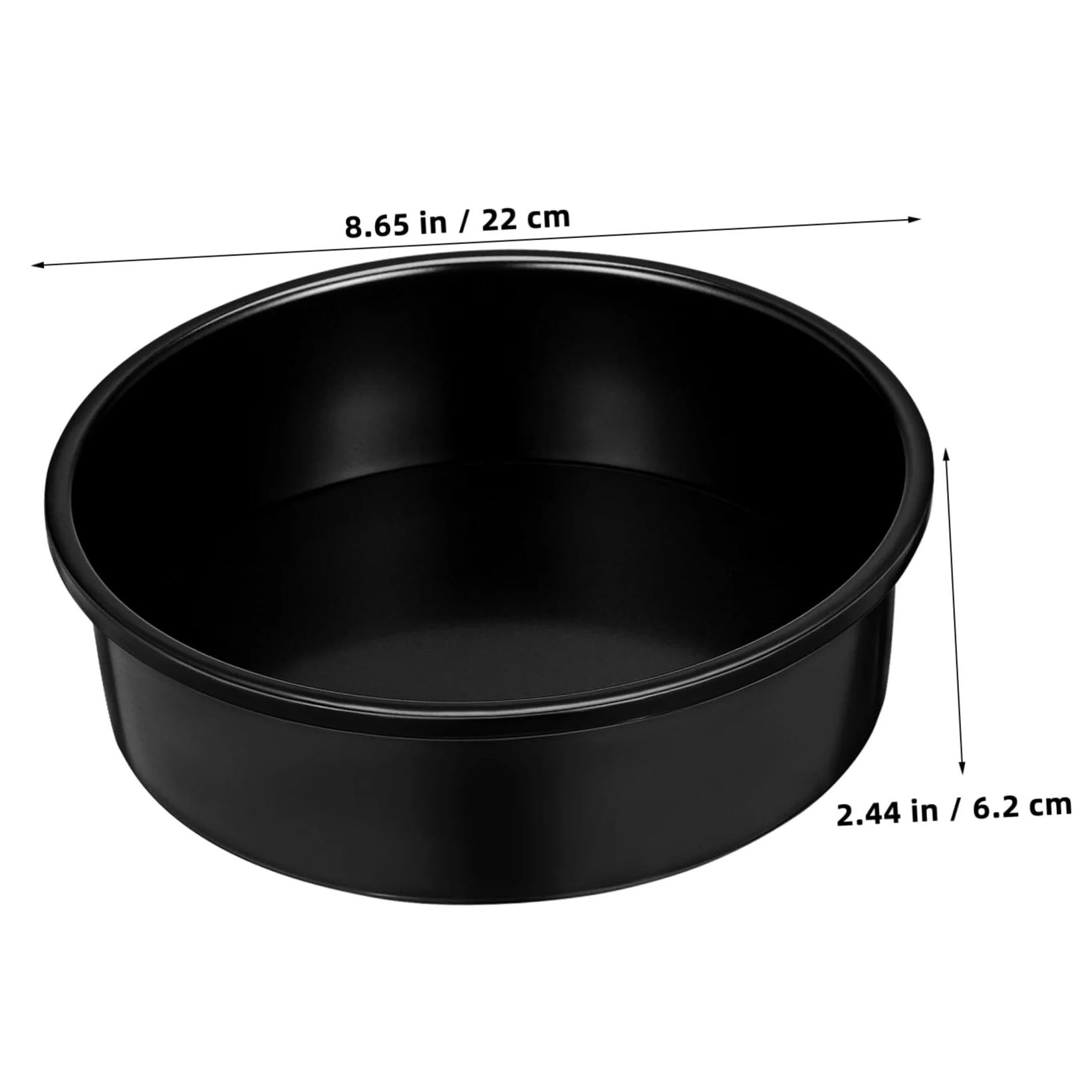 SOLUSTRE 3 Piezas Moldes Redondos para Tartas de Horno Antiadherente para Repostería y Profesional