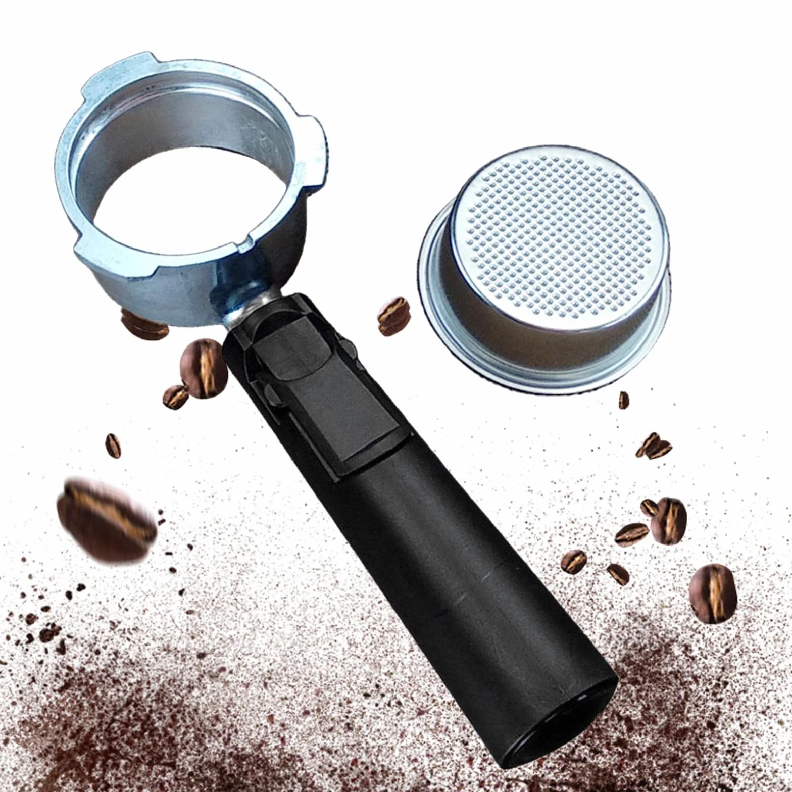 Portafiltro Profesional de 51 Mm para Cafetera, Repuesto Sin Carcasa