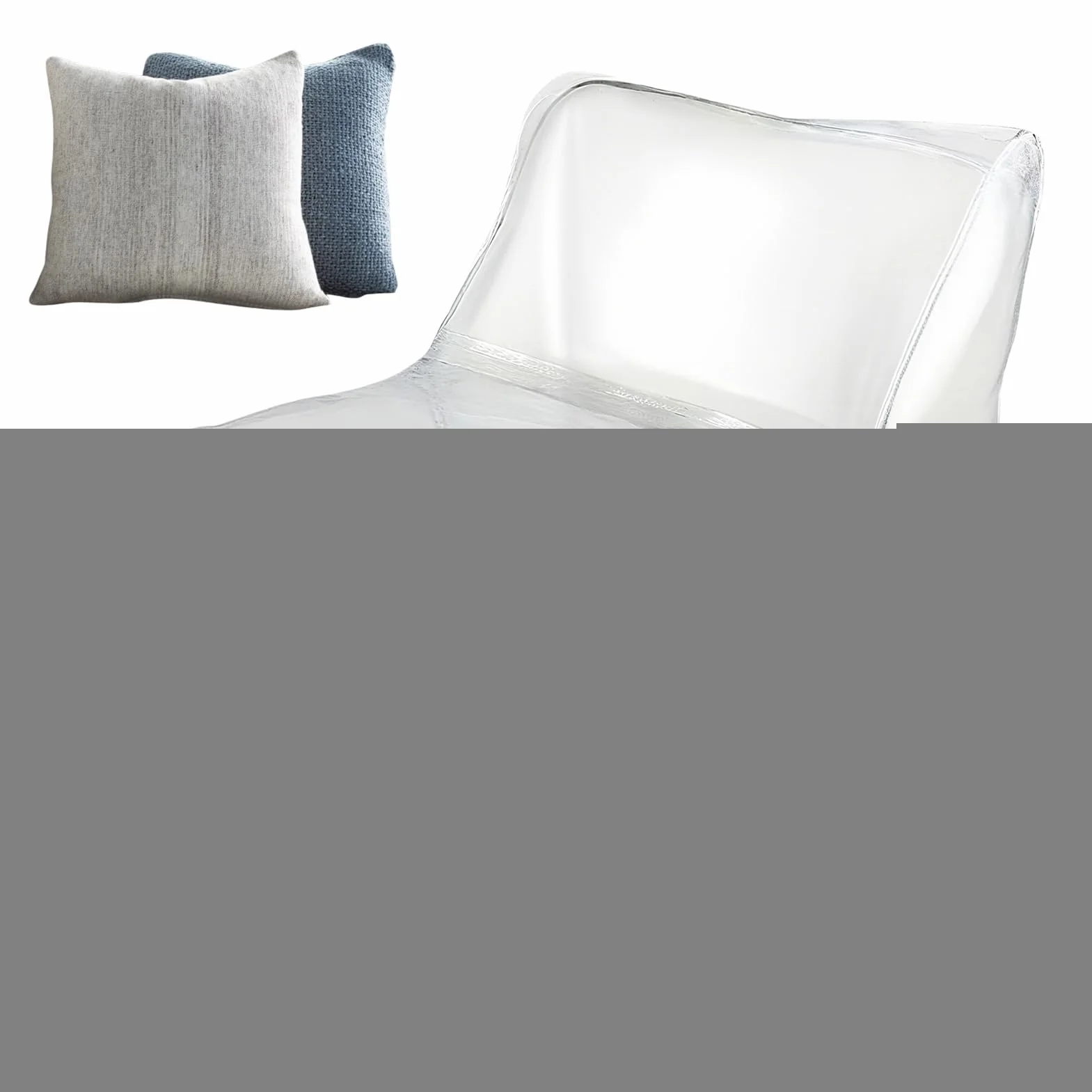 De Almohadón De Almacenamiento Para Peluches - Organizador Transparente De Juguetes De Peluche Con Forma De Sillón - Organizador Impermeable Para Juguetes En Sofá Suelo Cama Niños