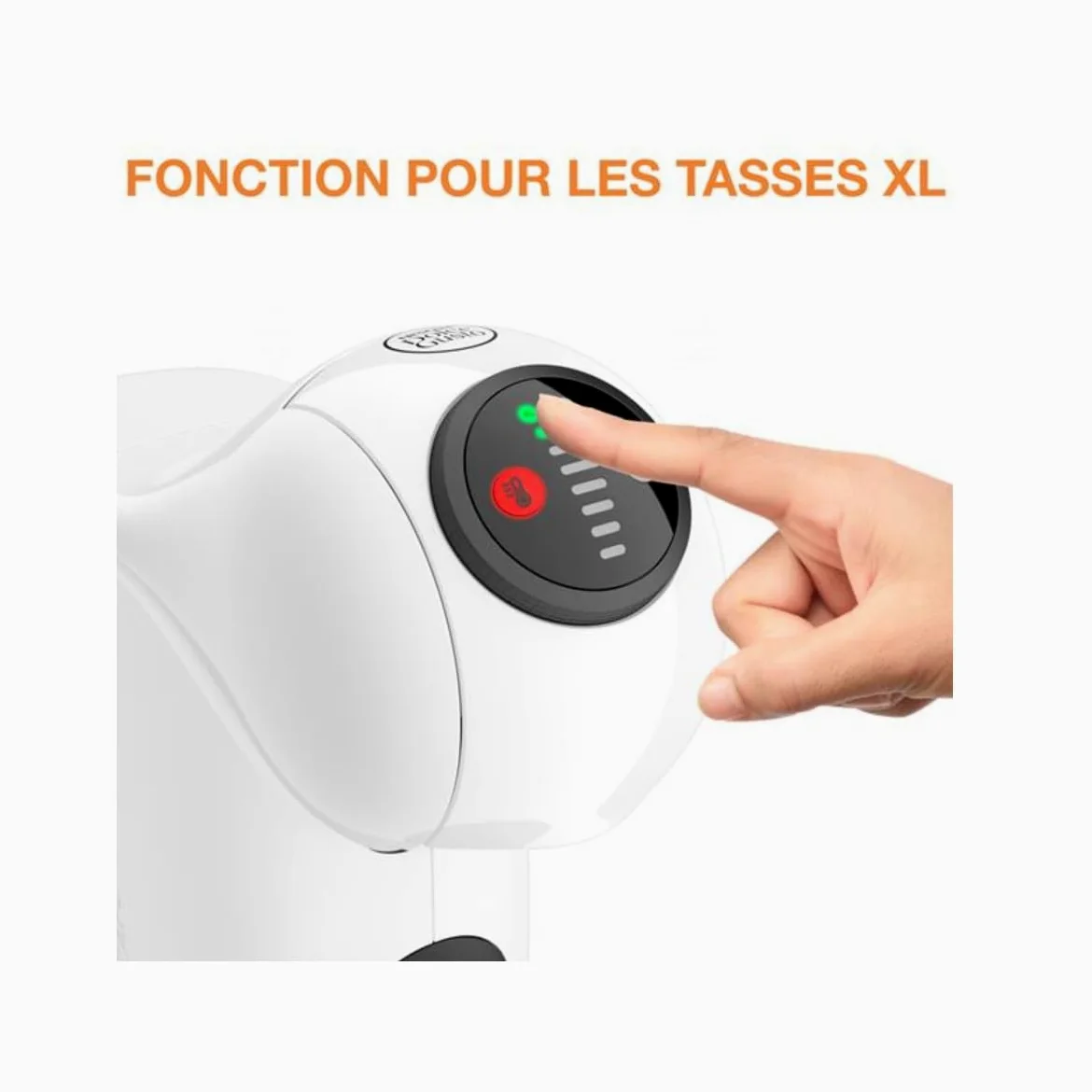 Cafetière à dosette Krups Nescafé Dolce Gusto Genio S YY5215FD 1500 W Blanc