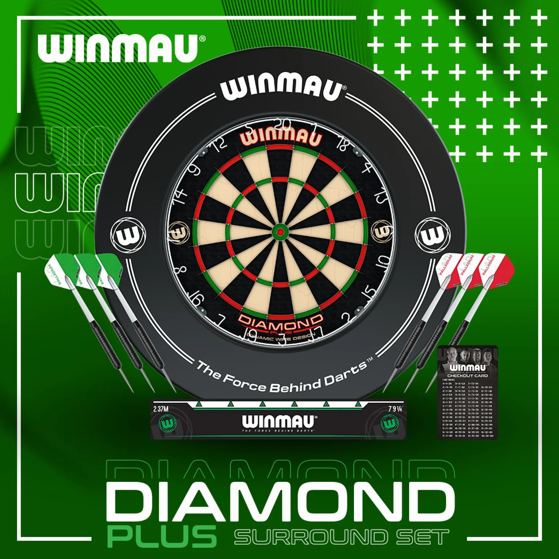 Winmau Diamond Plus Diana profesional de cerdas