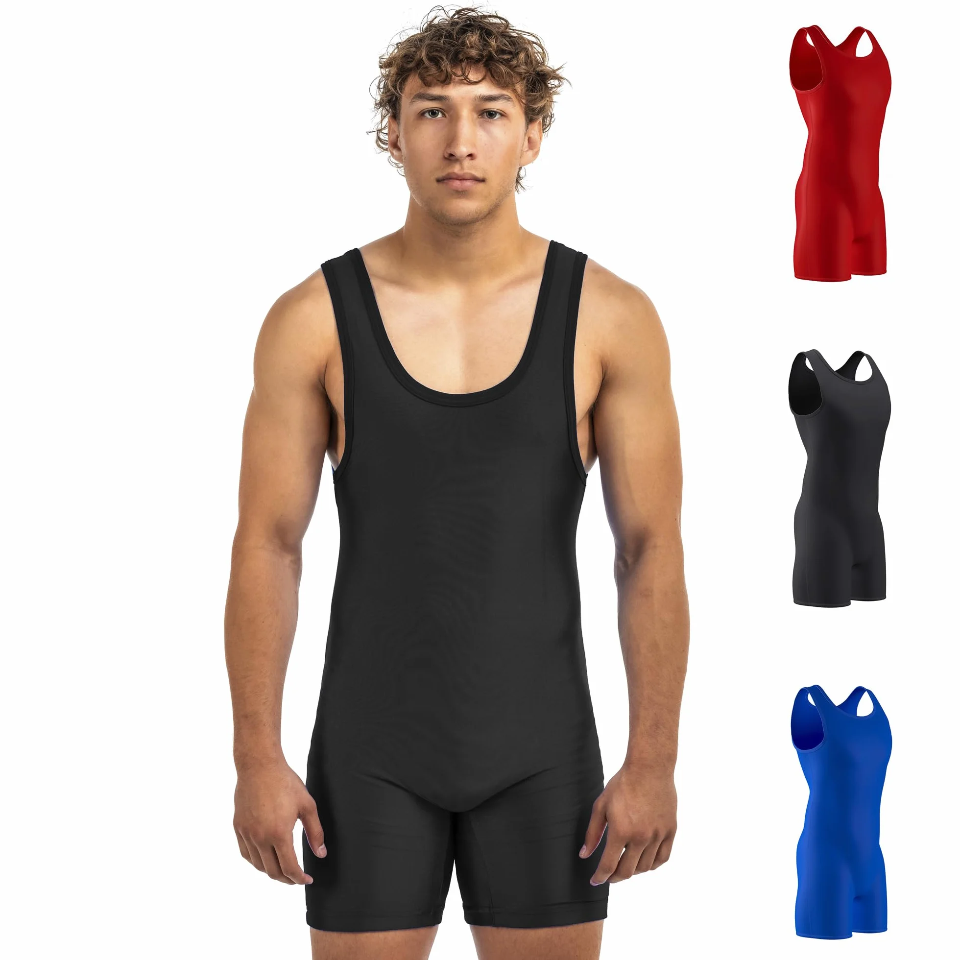 Matman Edge Wrestling Camiseta de licra para hombre
