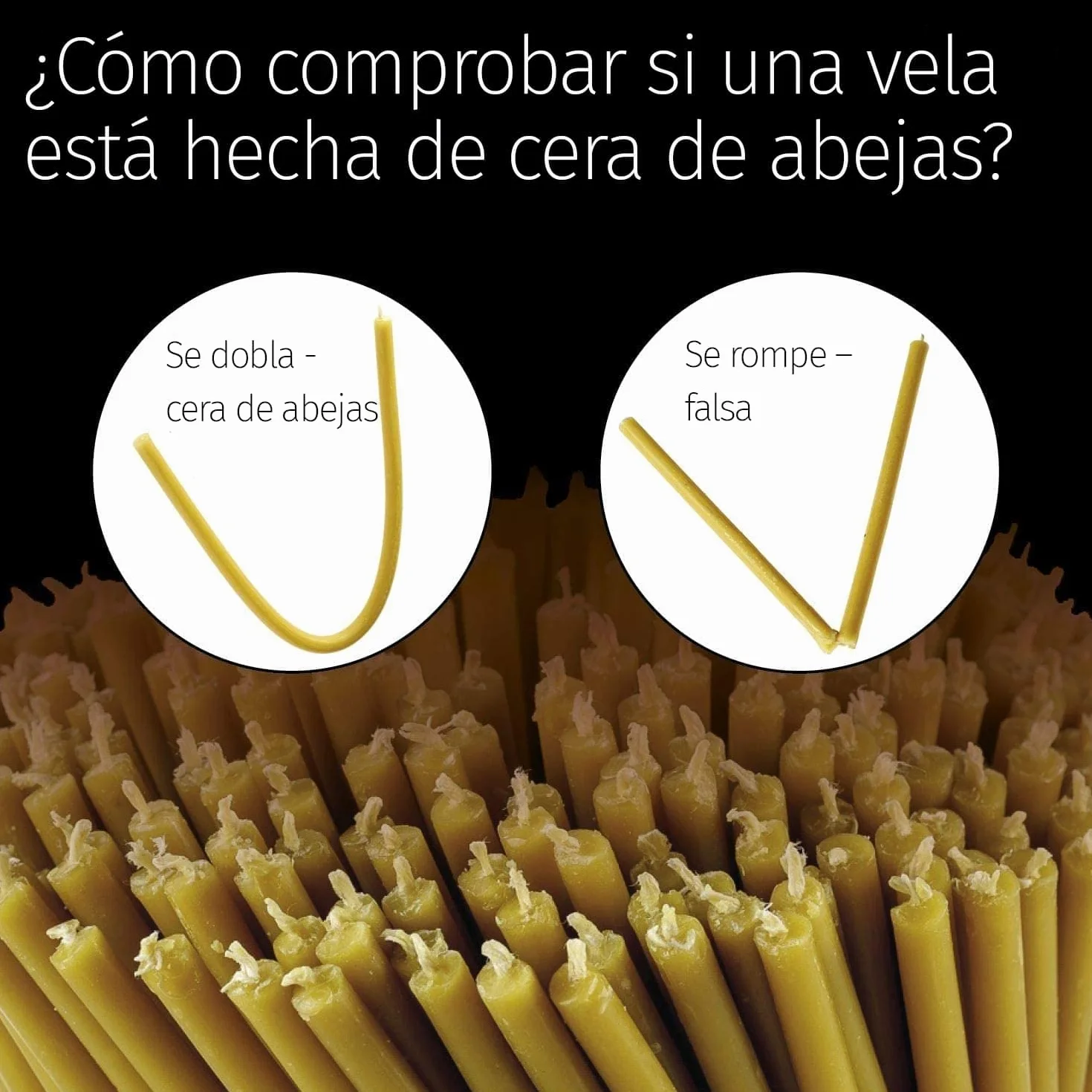 Danilovo Ritual Kerzen 100% cera de abeja (amarillo) – Velas ortodoxas para oración o decoración de mesa boda – no tóxicas – antigoteo, N140, altura: 16 cm, diámetro: 5 mm (1400 unidades – 4000 g)