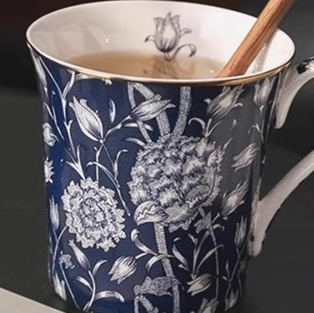 ENGENDER Tazas Cafe Taza De Cerámica For Beber Café Mug Cups(C)