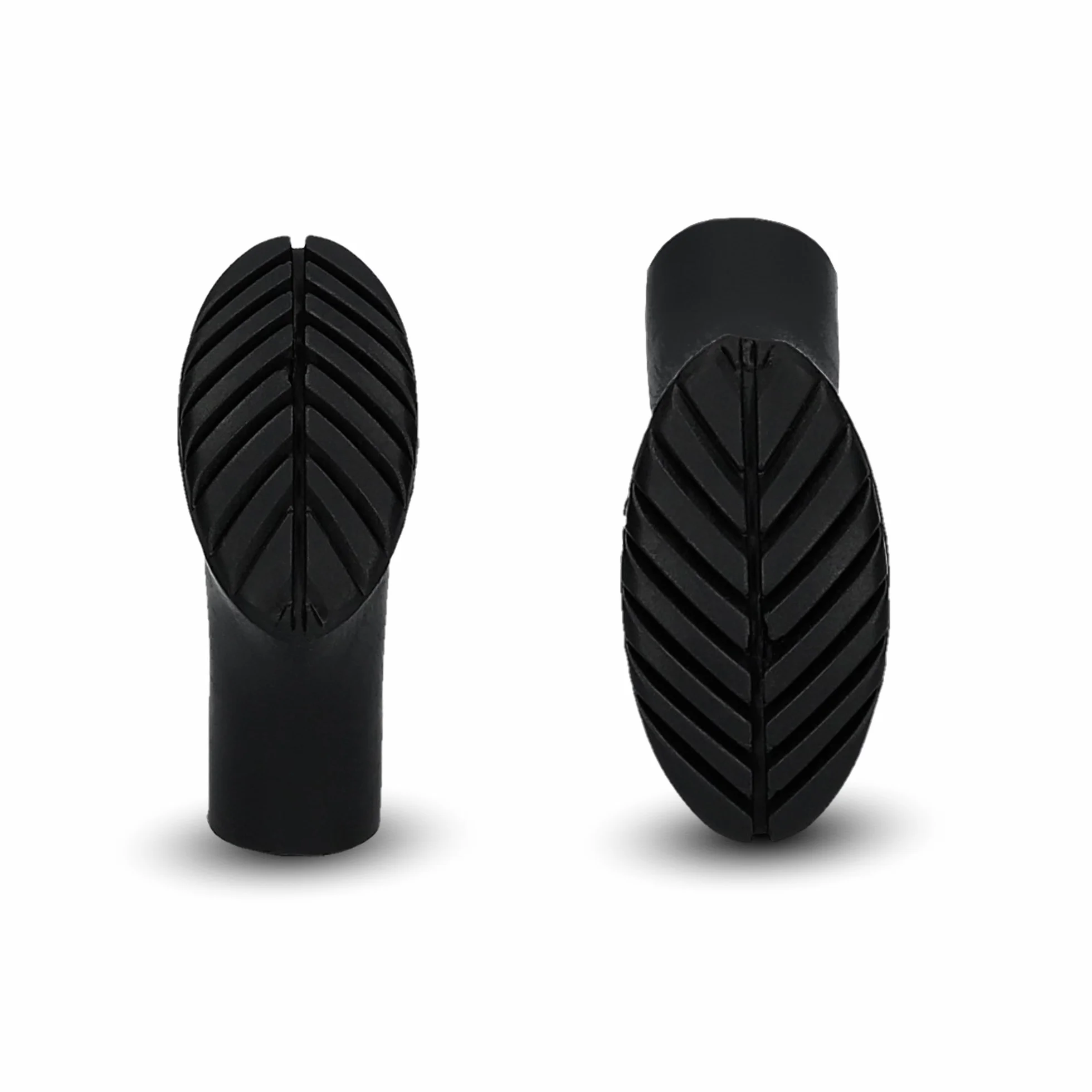 NORDICBERRY Almohadillas Marcha Nórdica 12 Pares Topes Goma para Bastones Asfalto Terreno