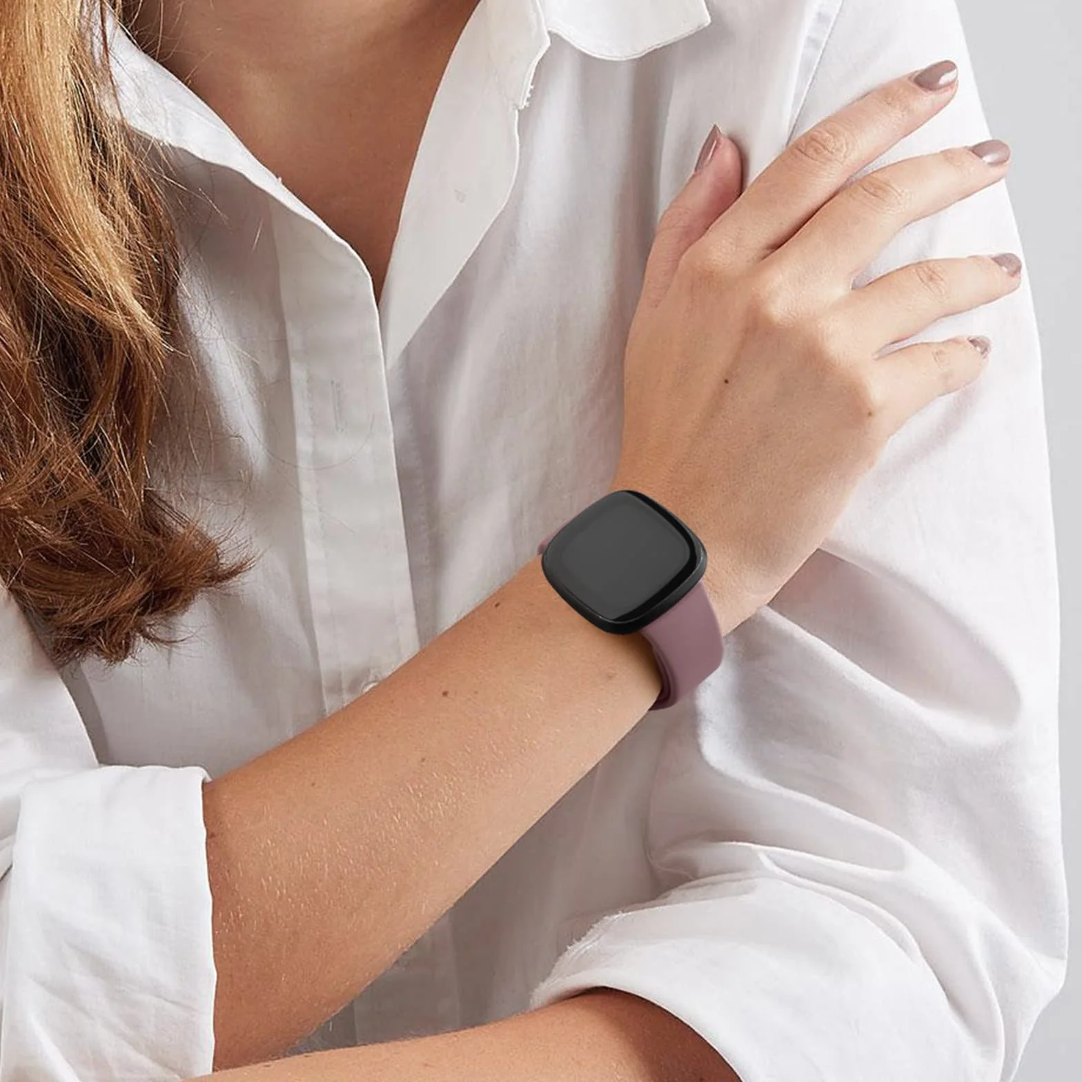 Correa Compatible con Fitbit Versa 4/Versa3/Sense/Sense 2, Pulsera de Repuesto Ajustable 3 Piezas