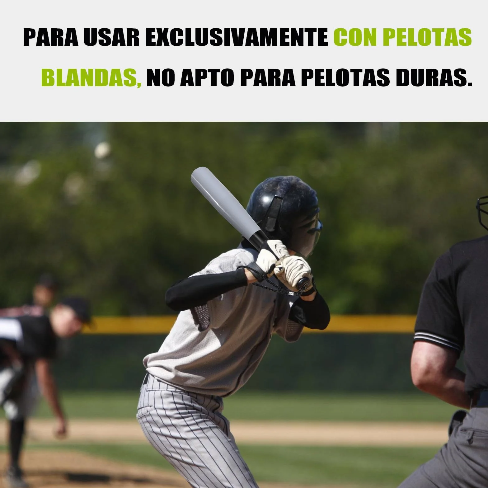 BOOSTEADY Bate de Beisbol 43cm Acero Compacto Portátil