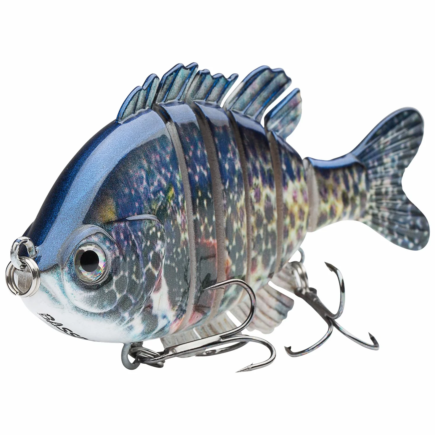BASSDASH SwimPanfish Bluegill - Señuelo de natación para bajo Duro, 8,9 cm, 24,1 g, 4 Colores (BPRL)