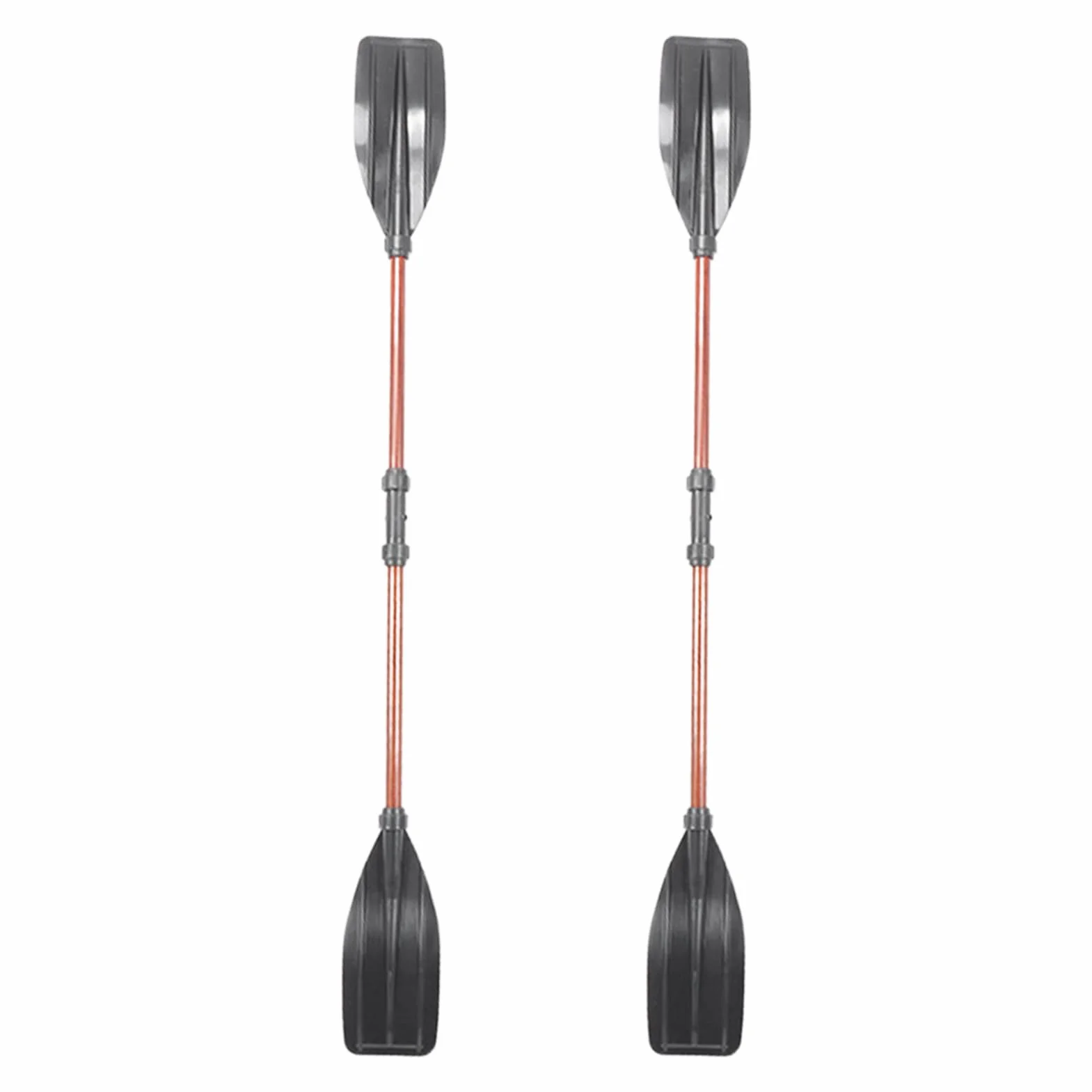 2PCS Remos para Kayak Desmontables, Remo Kayak Ajustable, Pala Ajustable De Fácil Transporte para Tabla De Surf Canoa, Pala De Aluminio para Kayak Bote De Remos Canoa