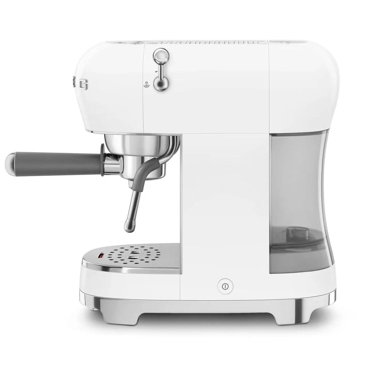 Smeg ECF02WHEU Siebträger Espresso-/Kaffemaschine white