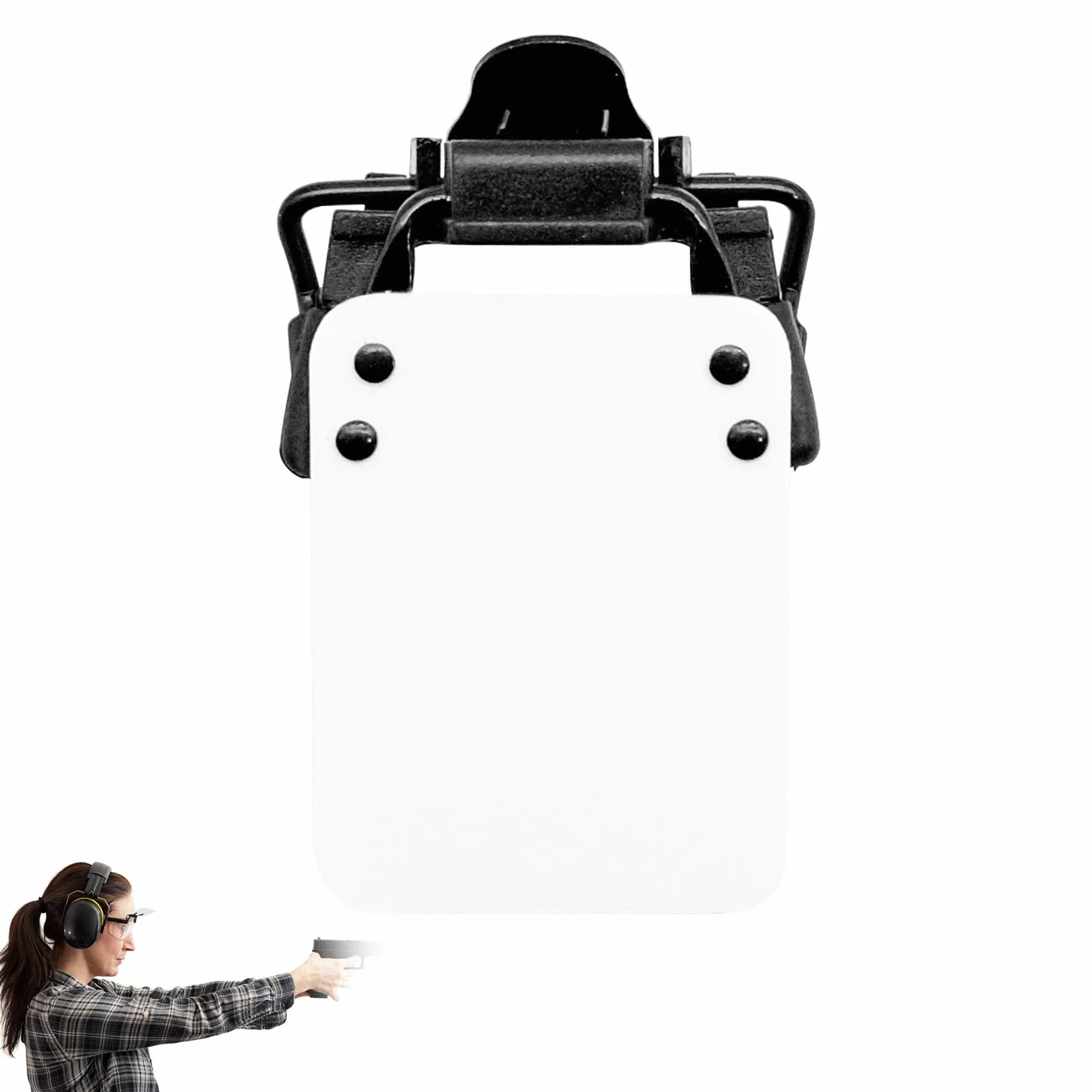 Parche de tiro estándar internacional, parche para gafas de tiro, parche giratorio de 180 ° para gafas de tiro, tiro con arco ligero, accesorios para tiro al objetivo bloqueado