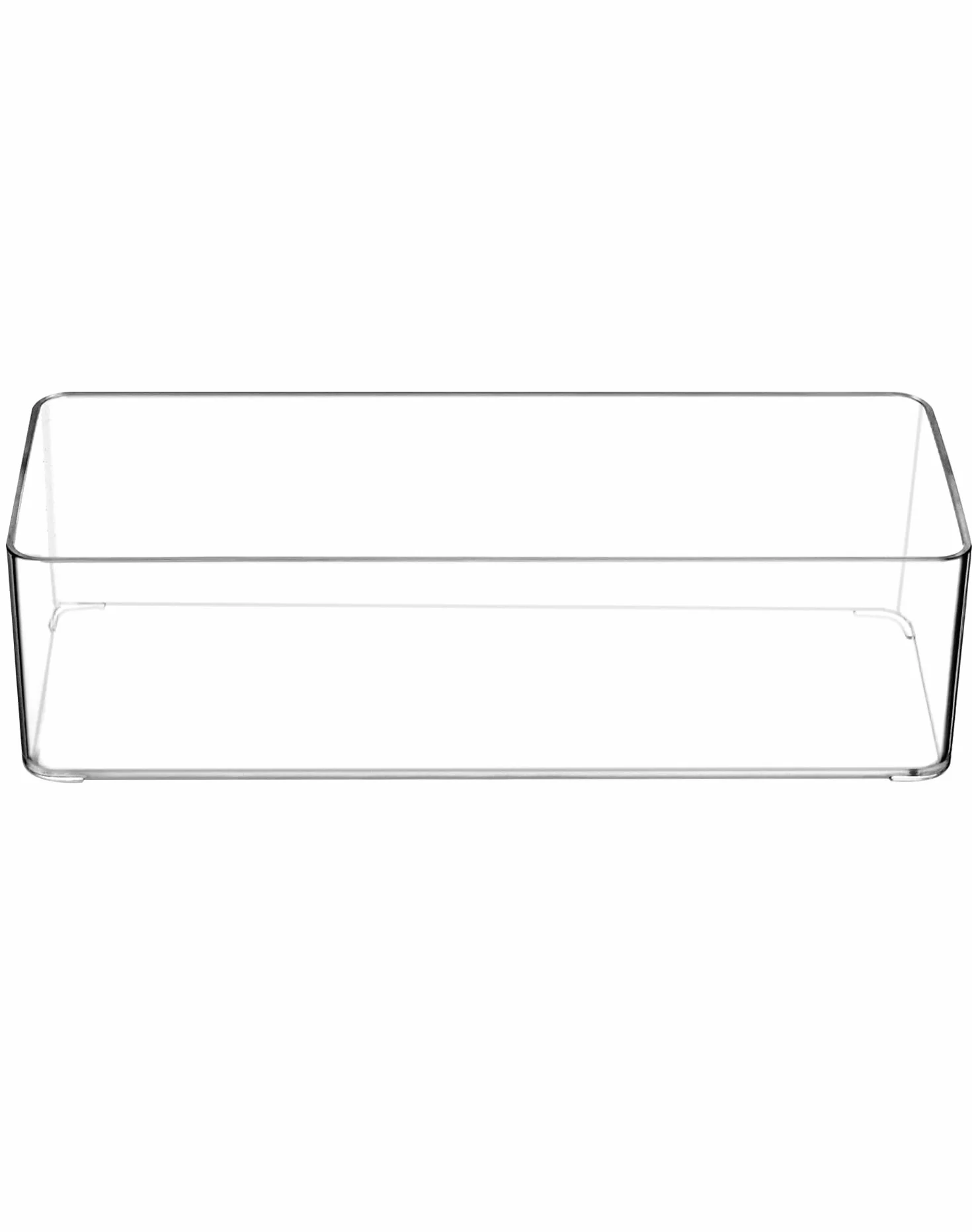 QWORK® 2 Piezas Caja de Almacenamiento para Bolsas de té acrílicas, Organizador de Bolsas de té para Bolsas de té, Bolsas de café, cápsulas de café, edulcorantes, azúcar y más