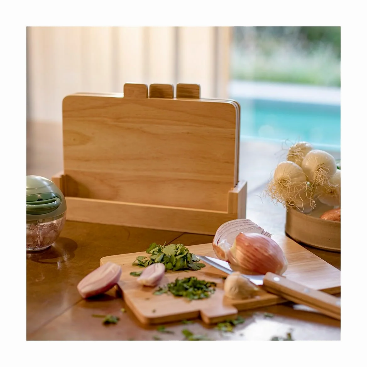 Conjunto de tablas de cortar