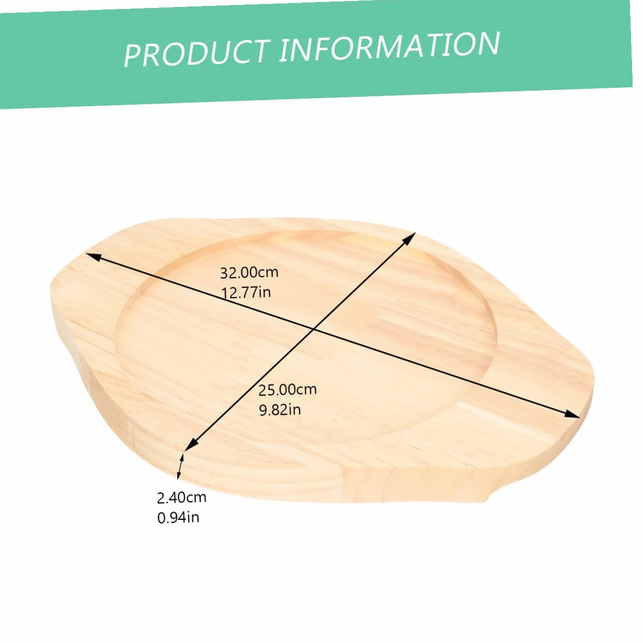 Salvamanteles Diseño y Elegante de Madera Redondo para Proteger Mesa de Quemaduras y Manchas Adecuado para Hogar y Bar